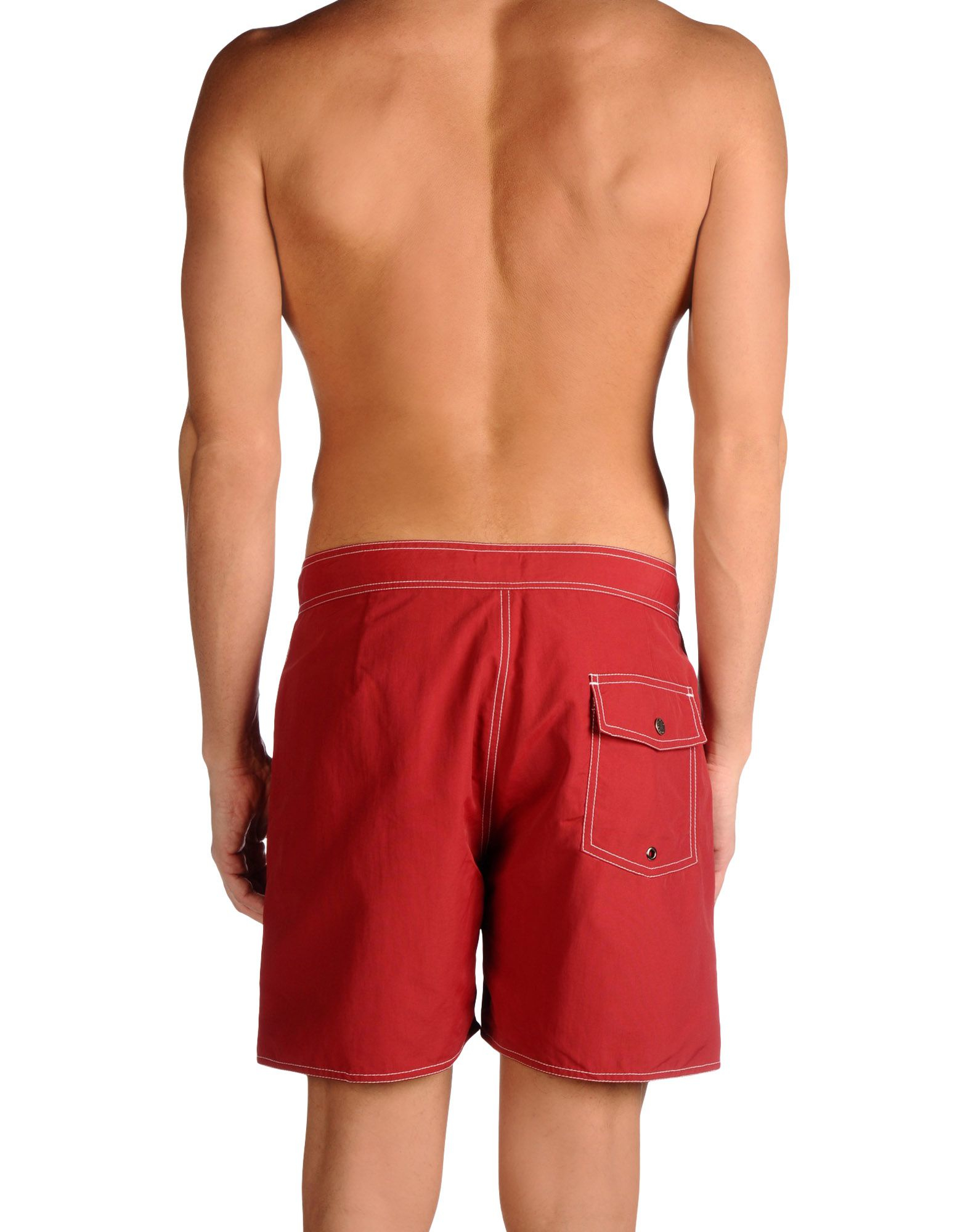 Lyst - Saturdays Nyc Swimming Trunks in Red for Men
