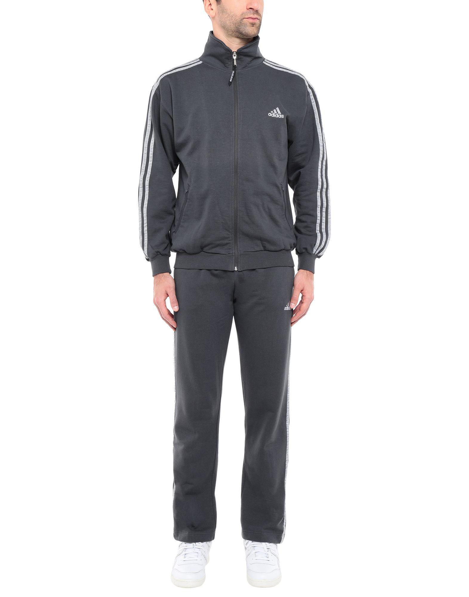 gray and gold adidas sweatsuit