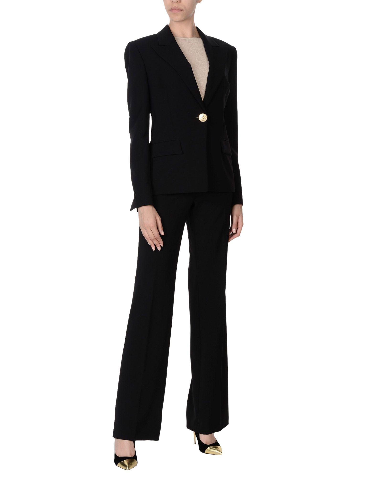 Versace Women's Suit in Black | Lyst