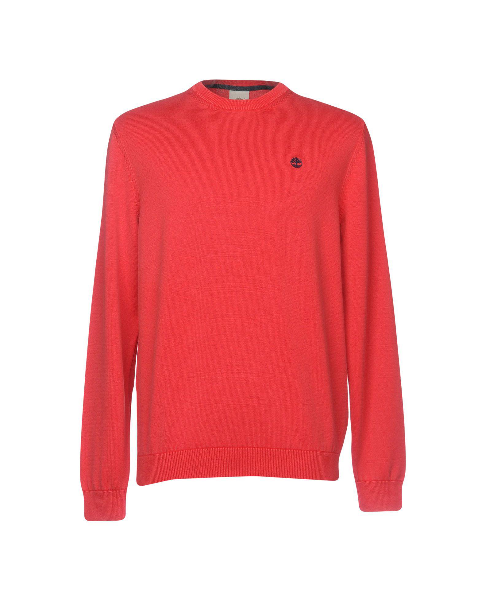 red timberland sweater
