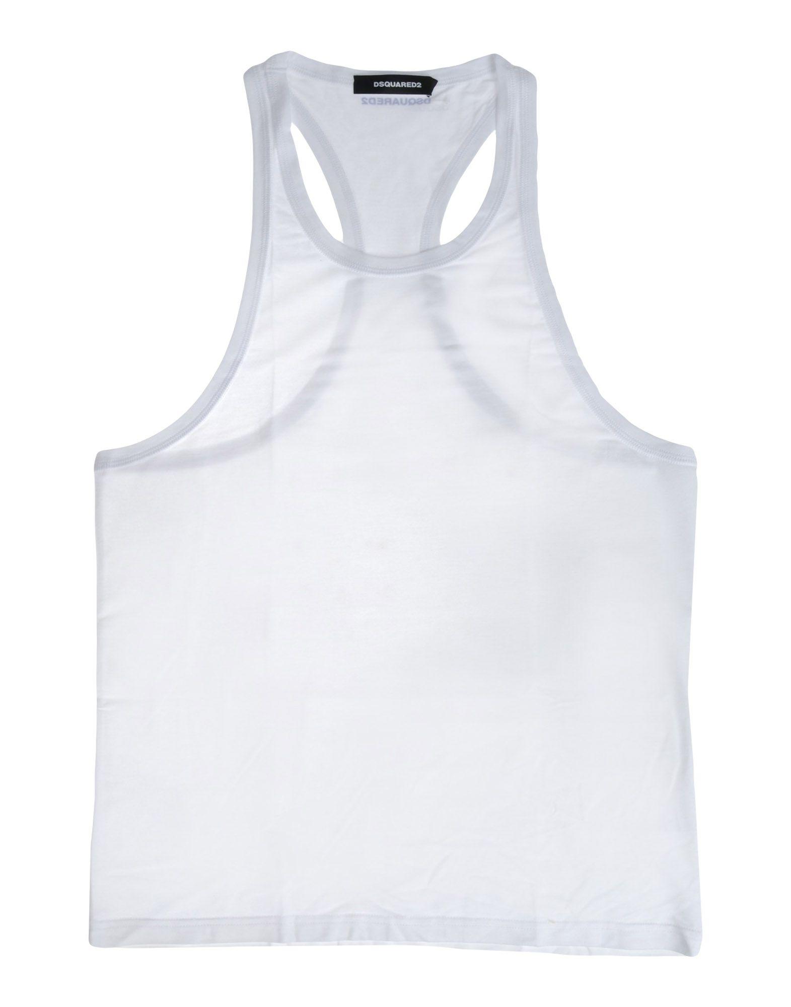 Lyst Dsquared² Sleeveless Undershirt in White for Men