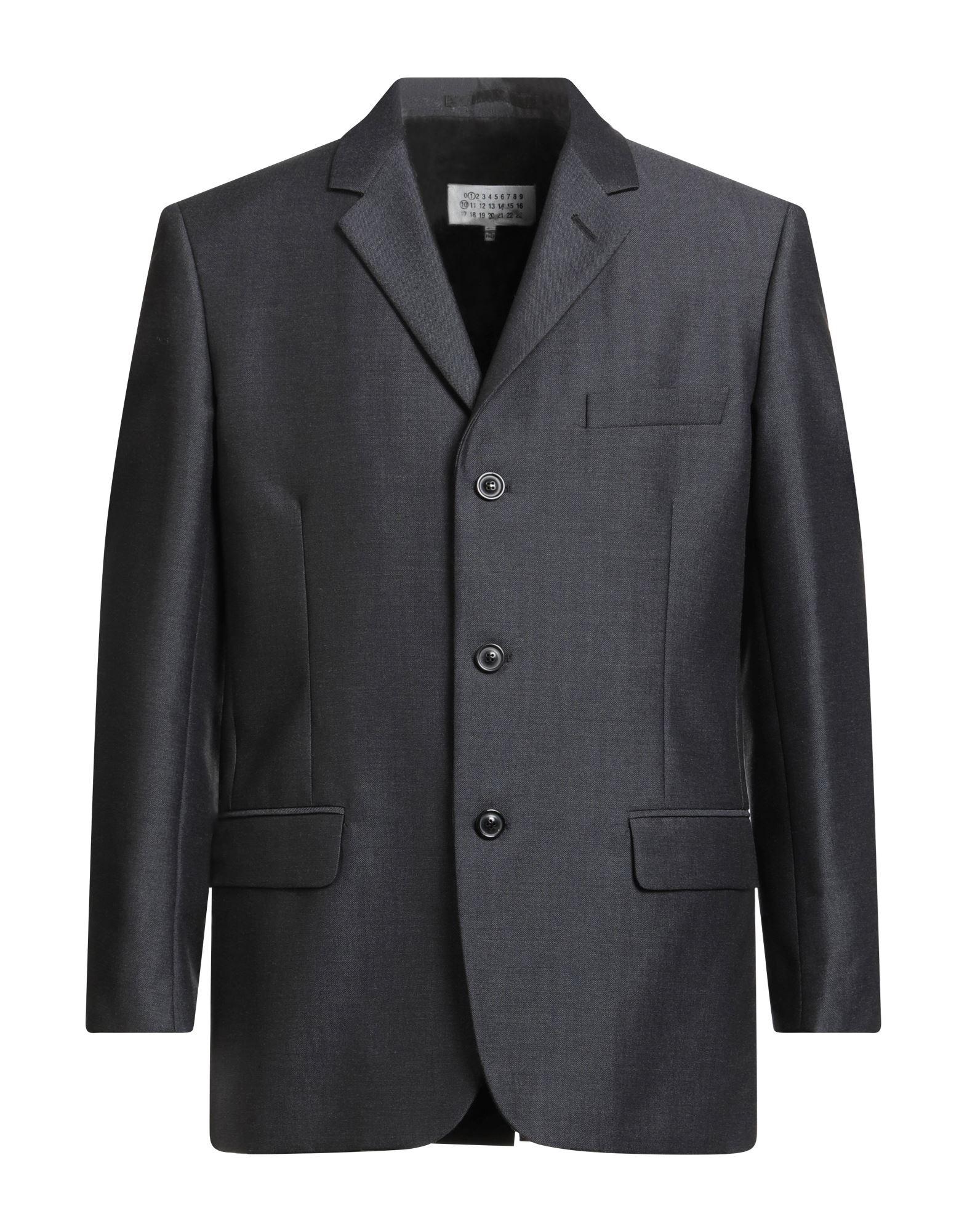 【関税＆送料込み】Maison Margiela Double-Breasted Jacket I Maison Margiela double-breasted Mohair Blazer | Black | FARFETCH