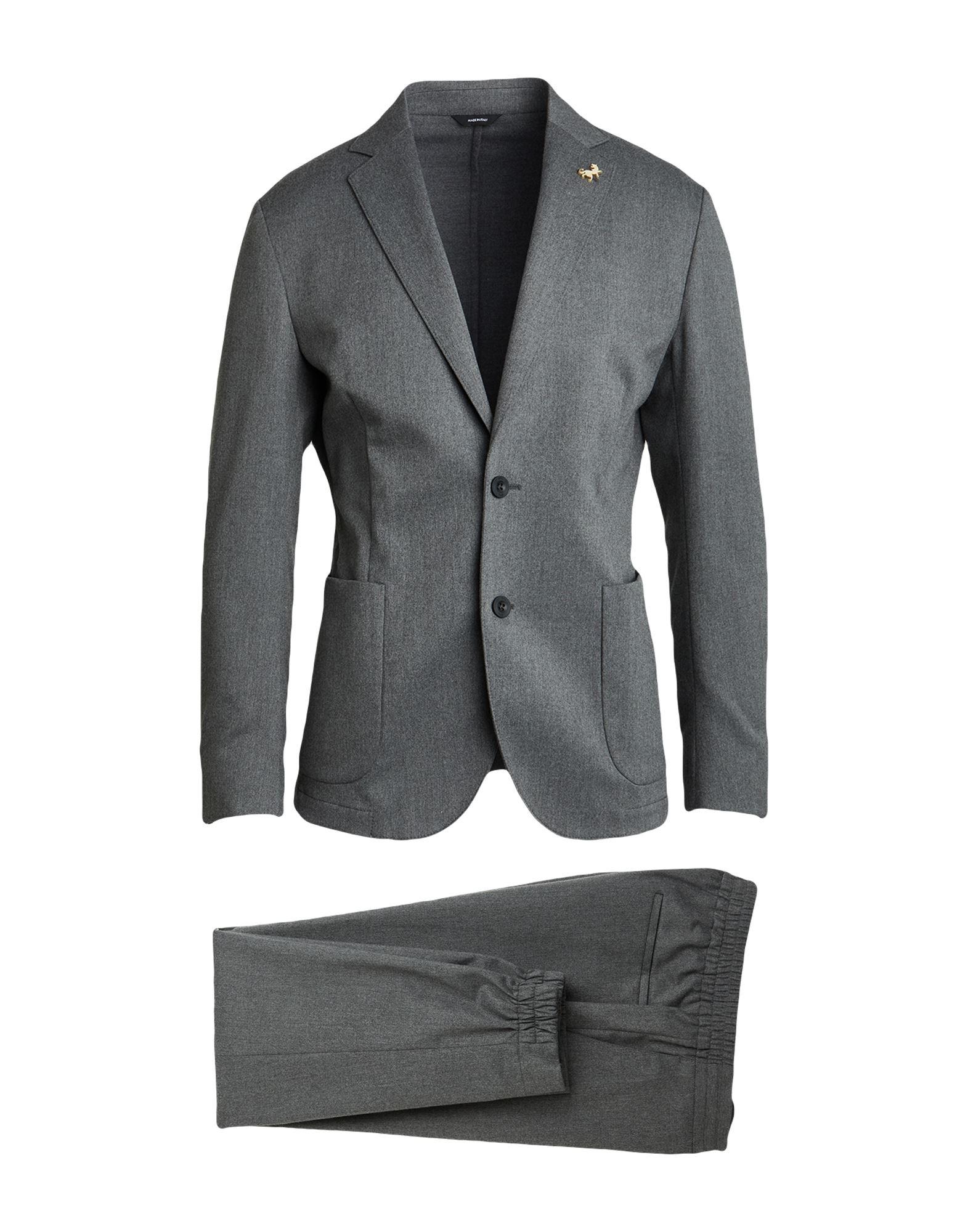 Tombolini Running Suit Polyester, Viscose, Elastane in Gray for