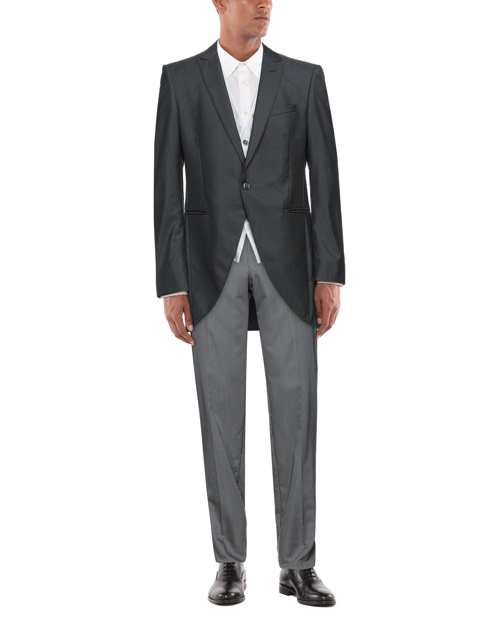 Pal Zileri Cerimonia Wool Suit in Steel Grey (Gray) for Men | Lyst