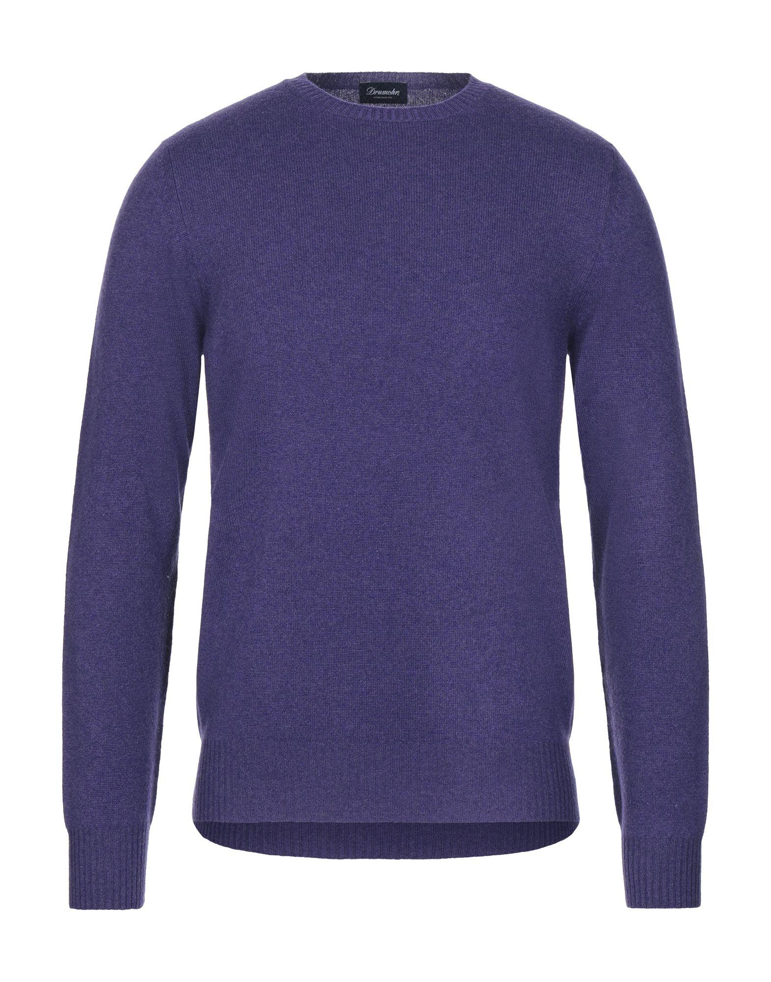 Drumohr Cashmere Sweater in Purple for Men Lyst