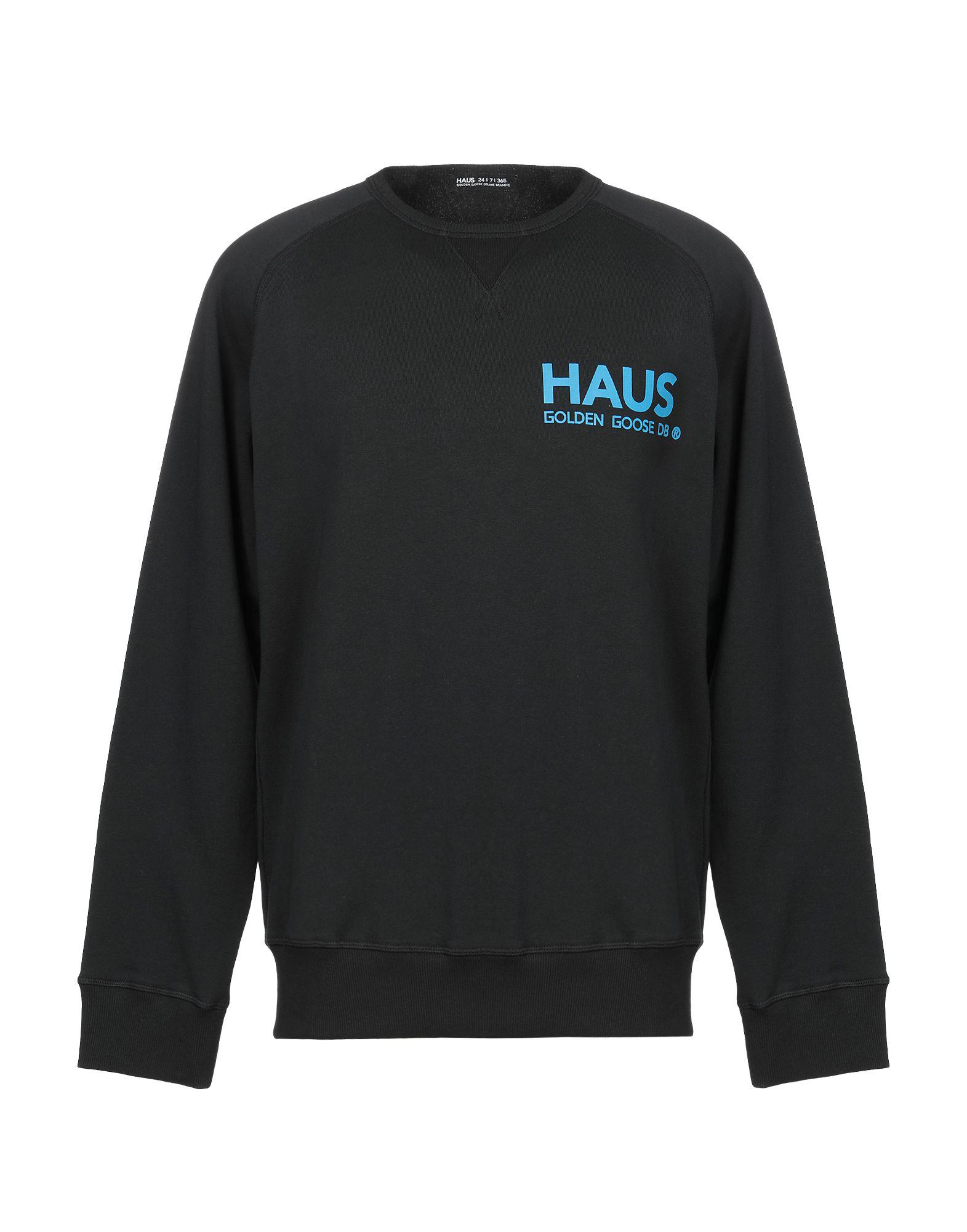 Haus By Golden Goose Deluxe Brand Sweatshirt in Black for Men - Lyst