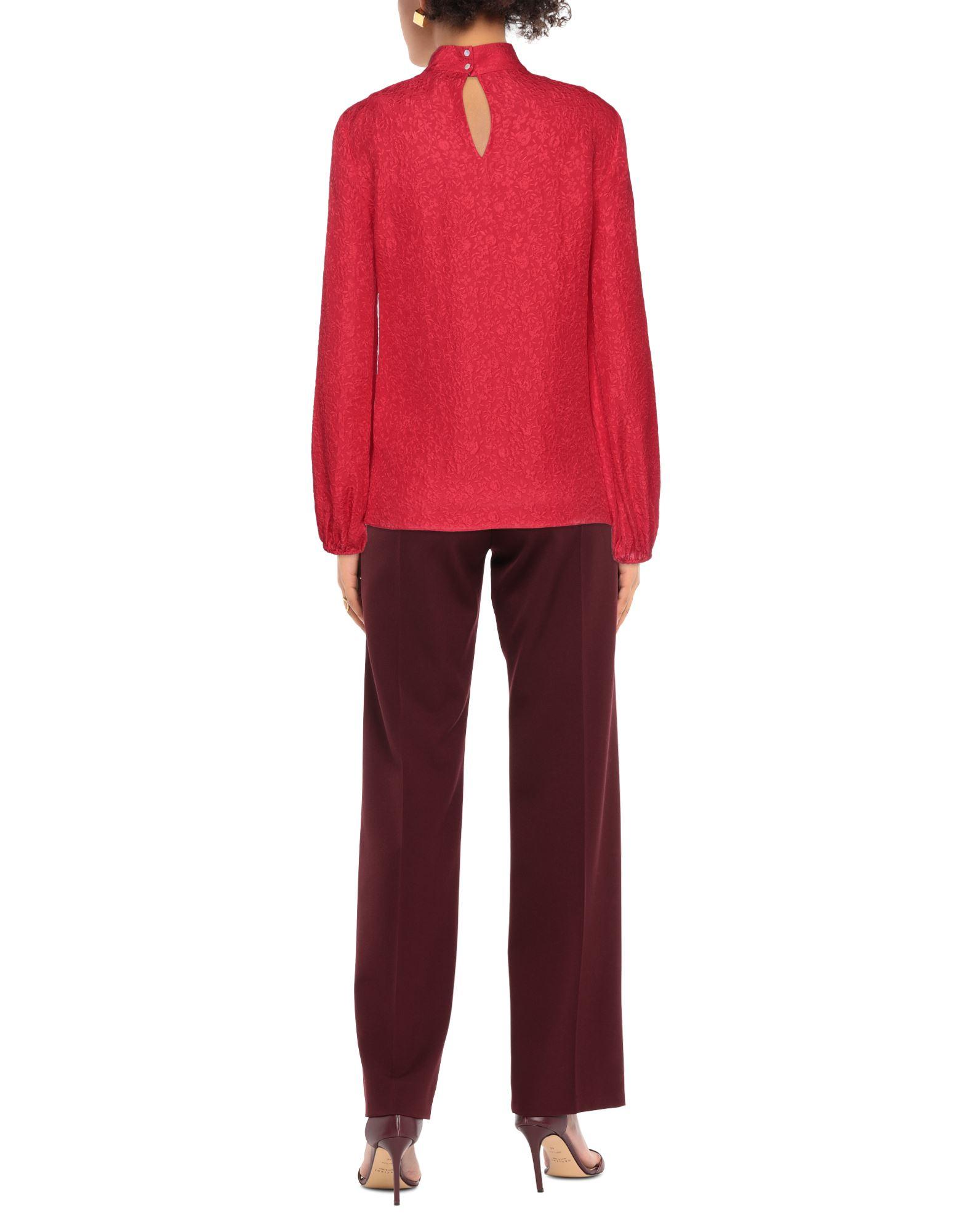 theory red blouse
