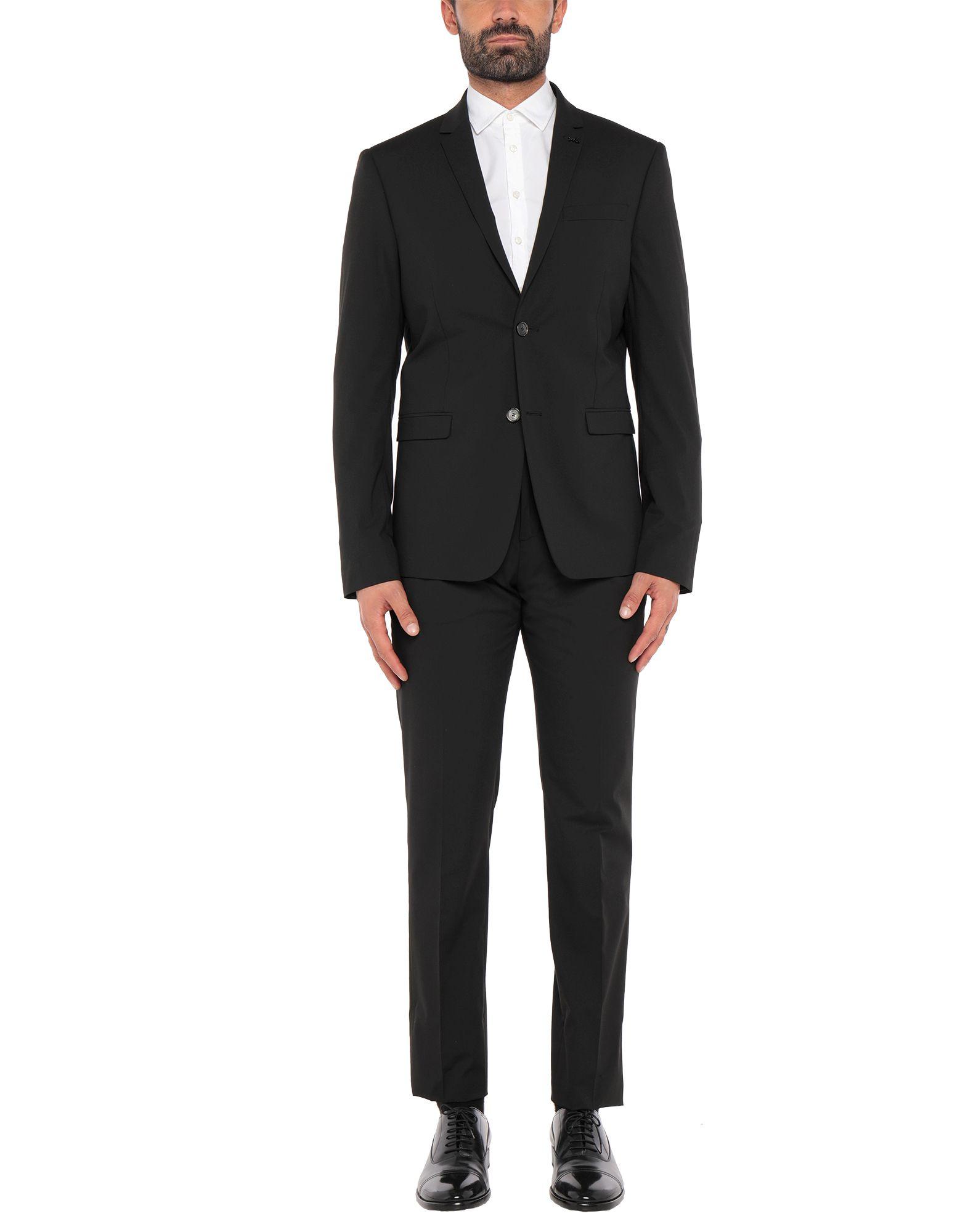 Patrizia Pepe Synthetic Suit in Black for Men - Lyst