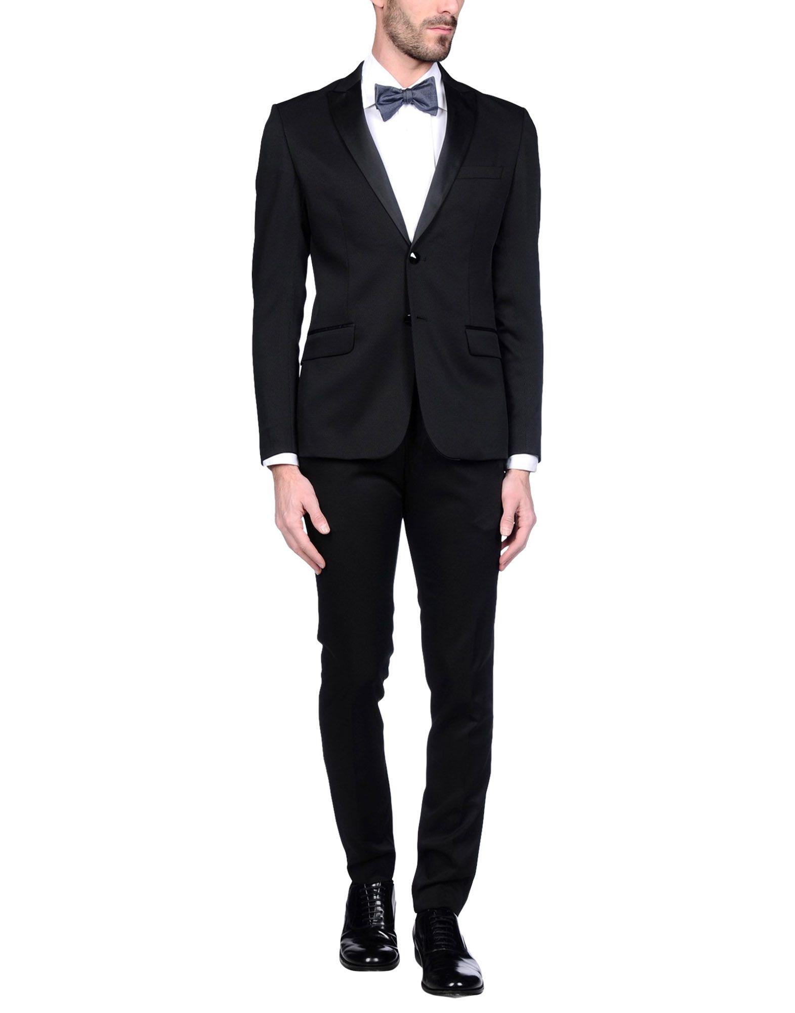 Roberto pepe Suit in Black for Men | Lyst