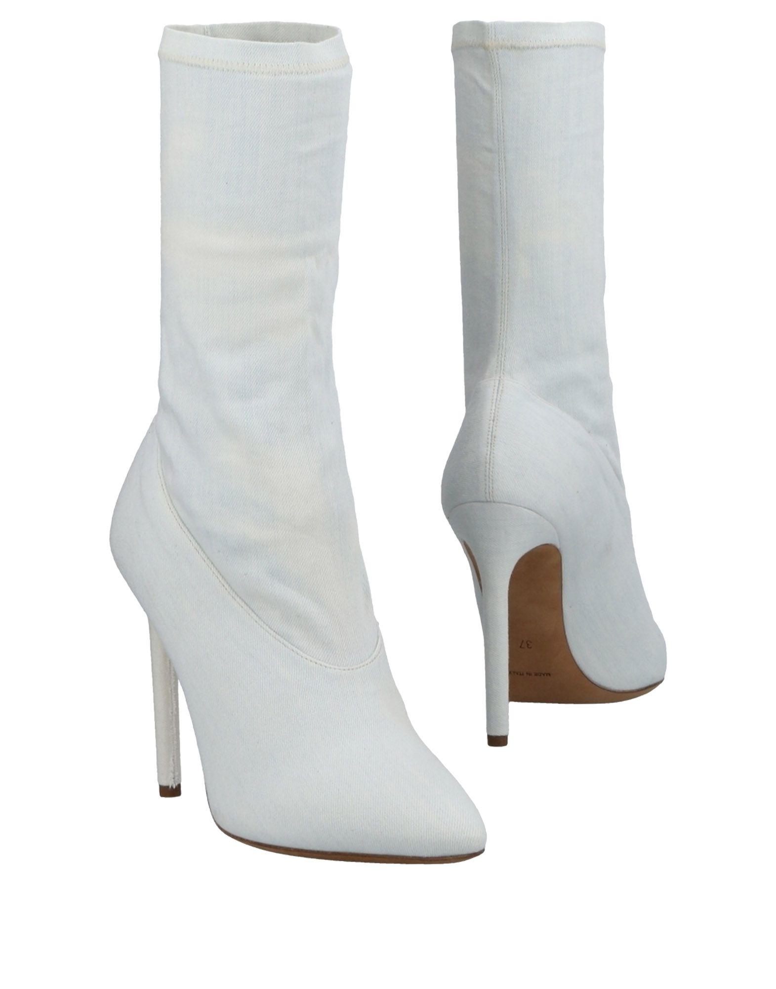 sky blue ankle boots