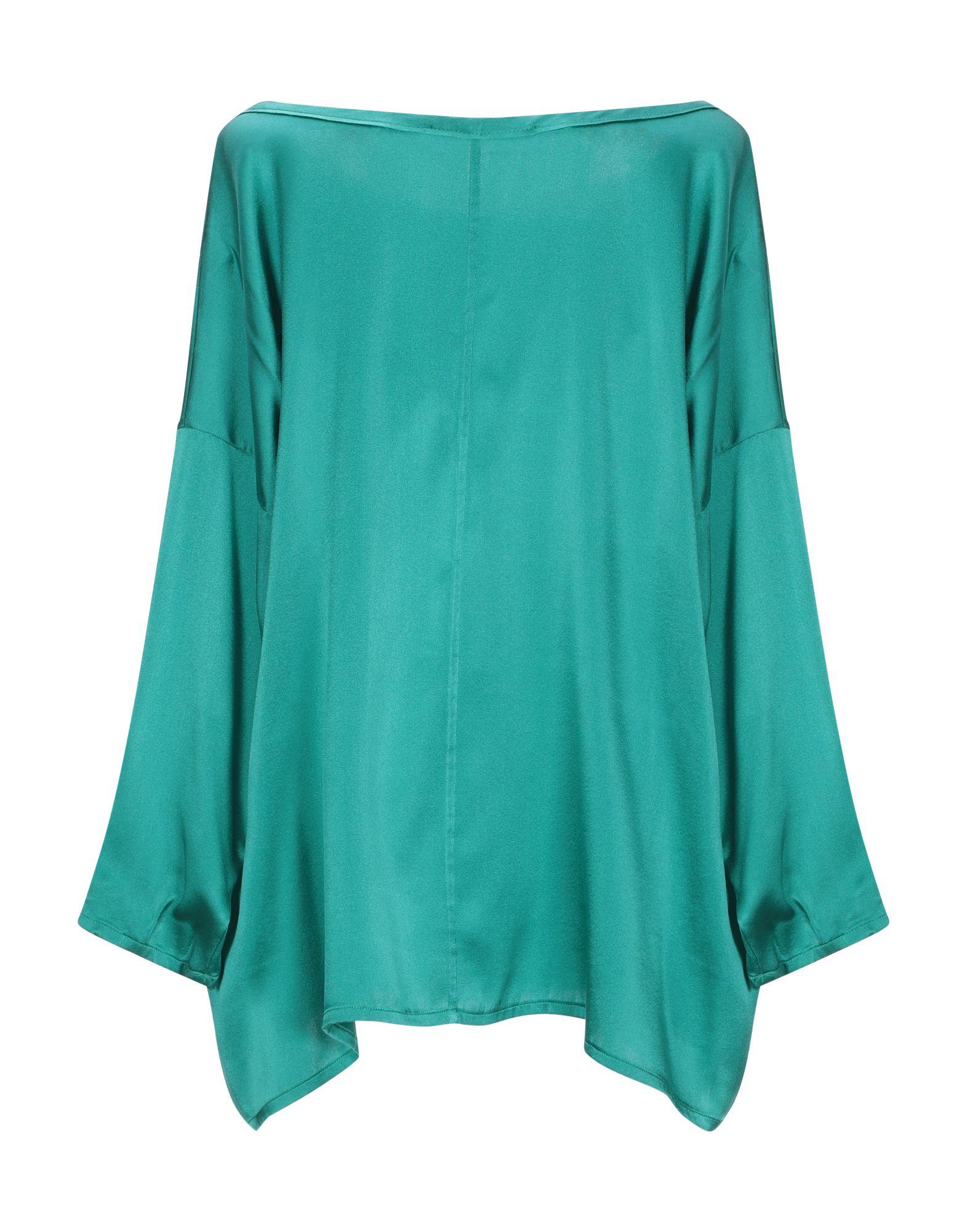 emerald green blouse uk