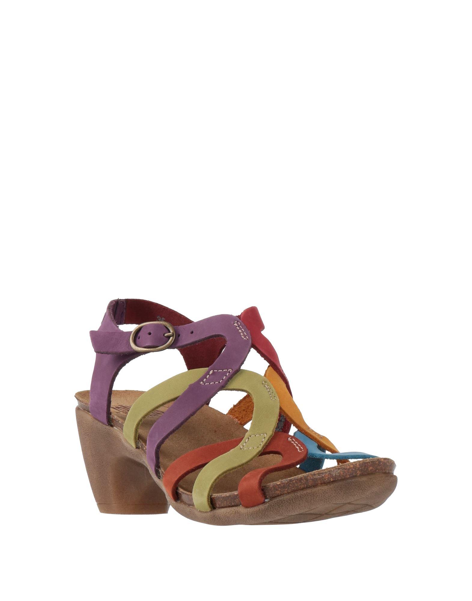 Loints of Holland Sandals in Brown Lyst