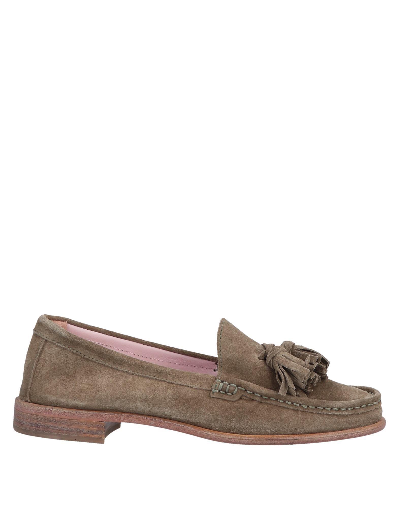 pretty green loafers