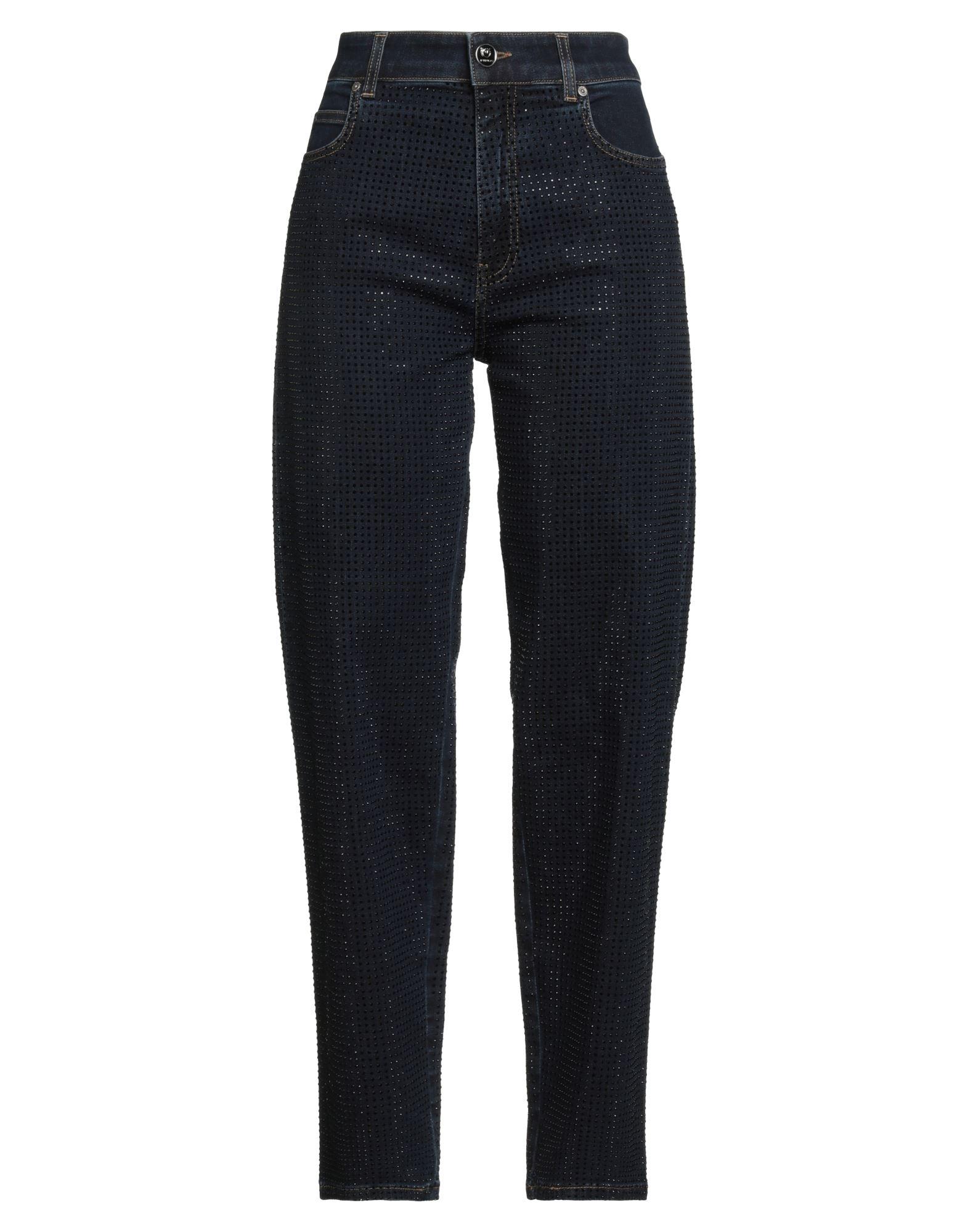 デニム・ジーパン PINKO Woman Jeans Black 103180A2HD Z99 Pinko Sabrina 1 cropped skinny jeans - Black | 1J10ABY5PWZ99