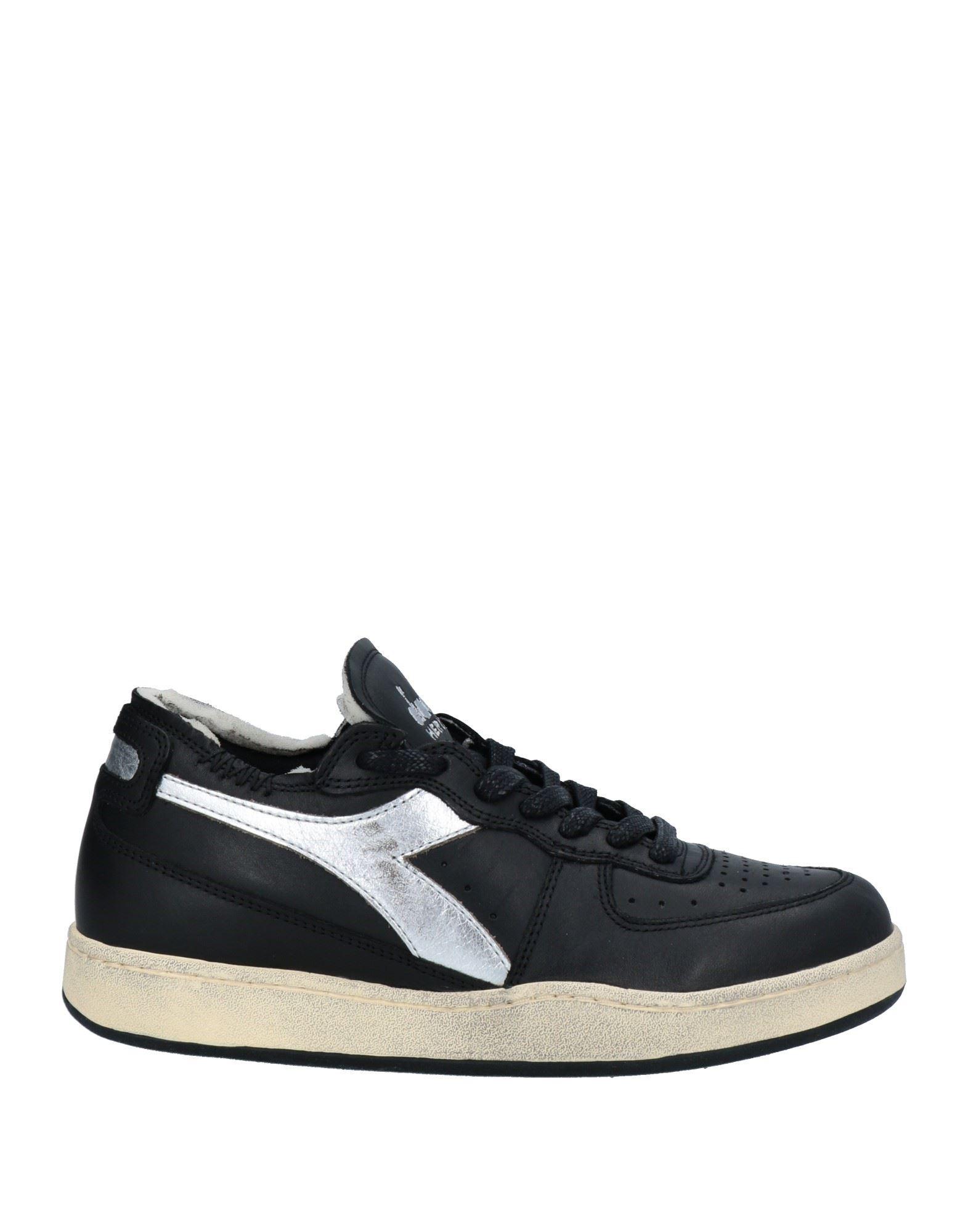 diadora leather trainers