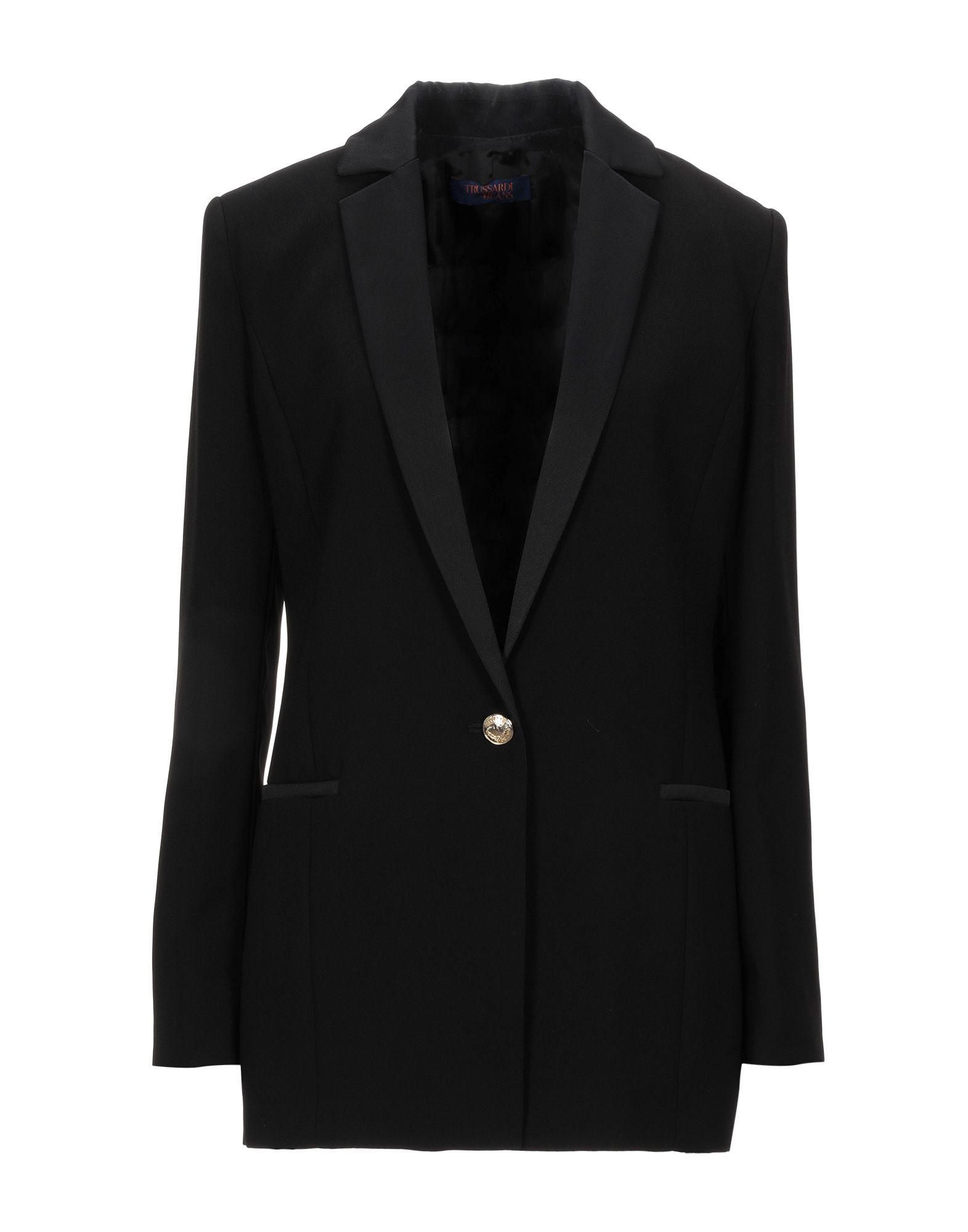 Trussardi Synthetic Suit Jacket in Black - Lyst