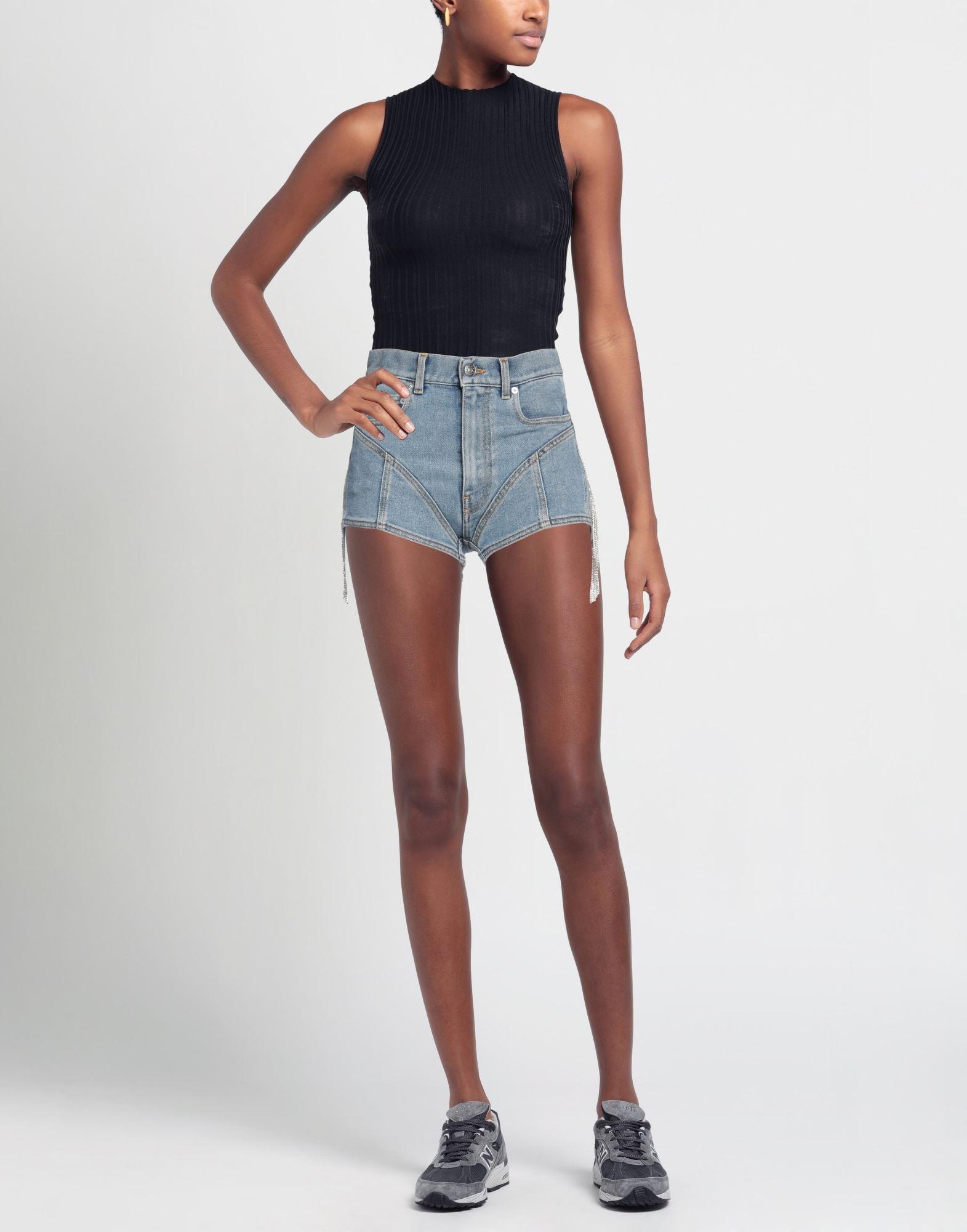 Mugler Jean and denim shorts for Women | Online Sale up to 60% off