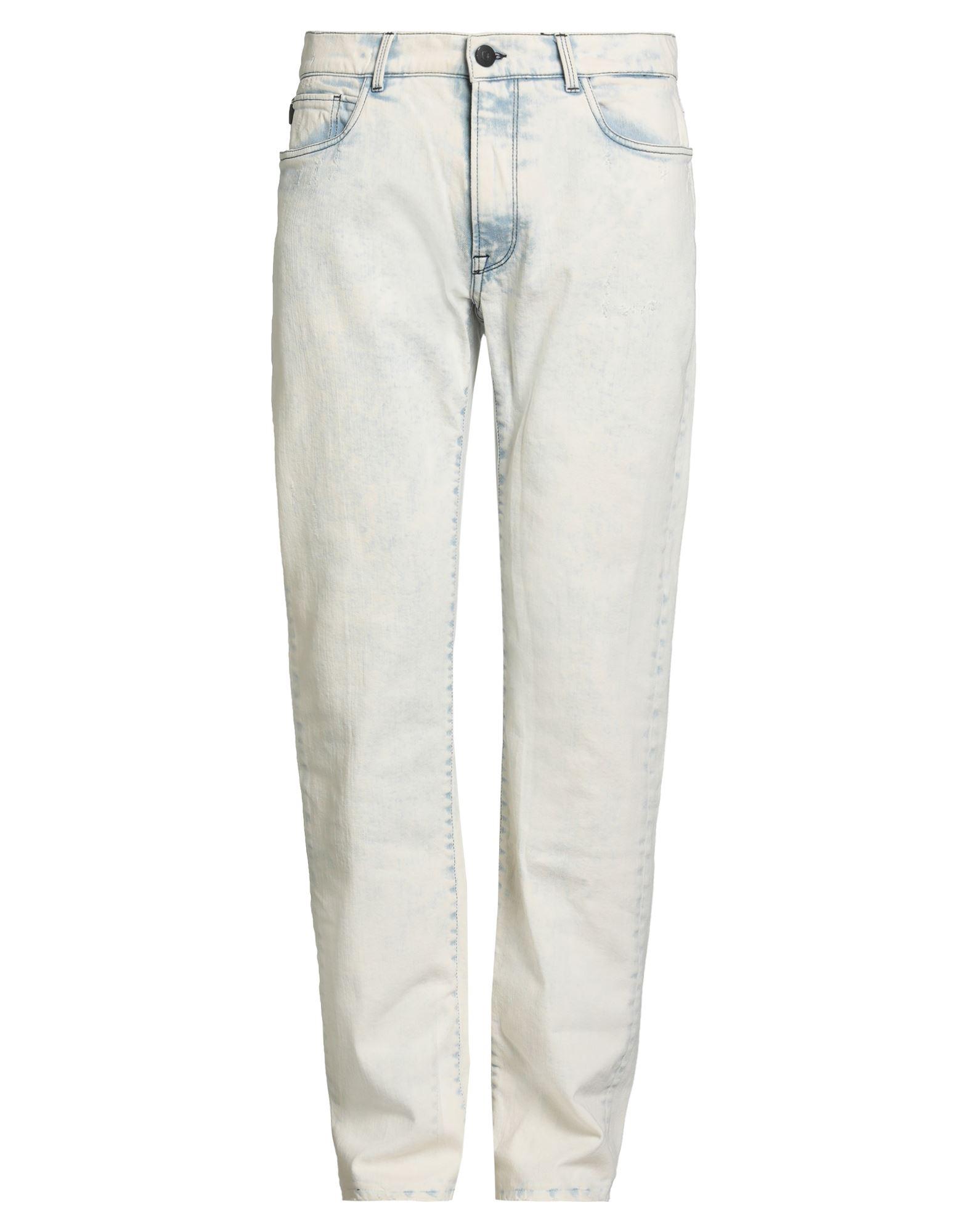 ☆20%割引☆TRUSSARDI JEANS ホワイト　トレーナー　48 Sports shoes with logo brand TRUSSARDI — Globalbrandsstore