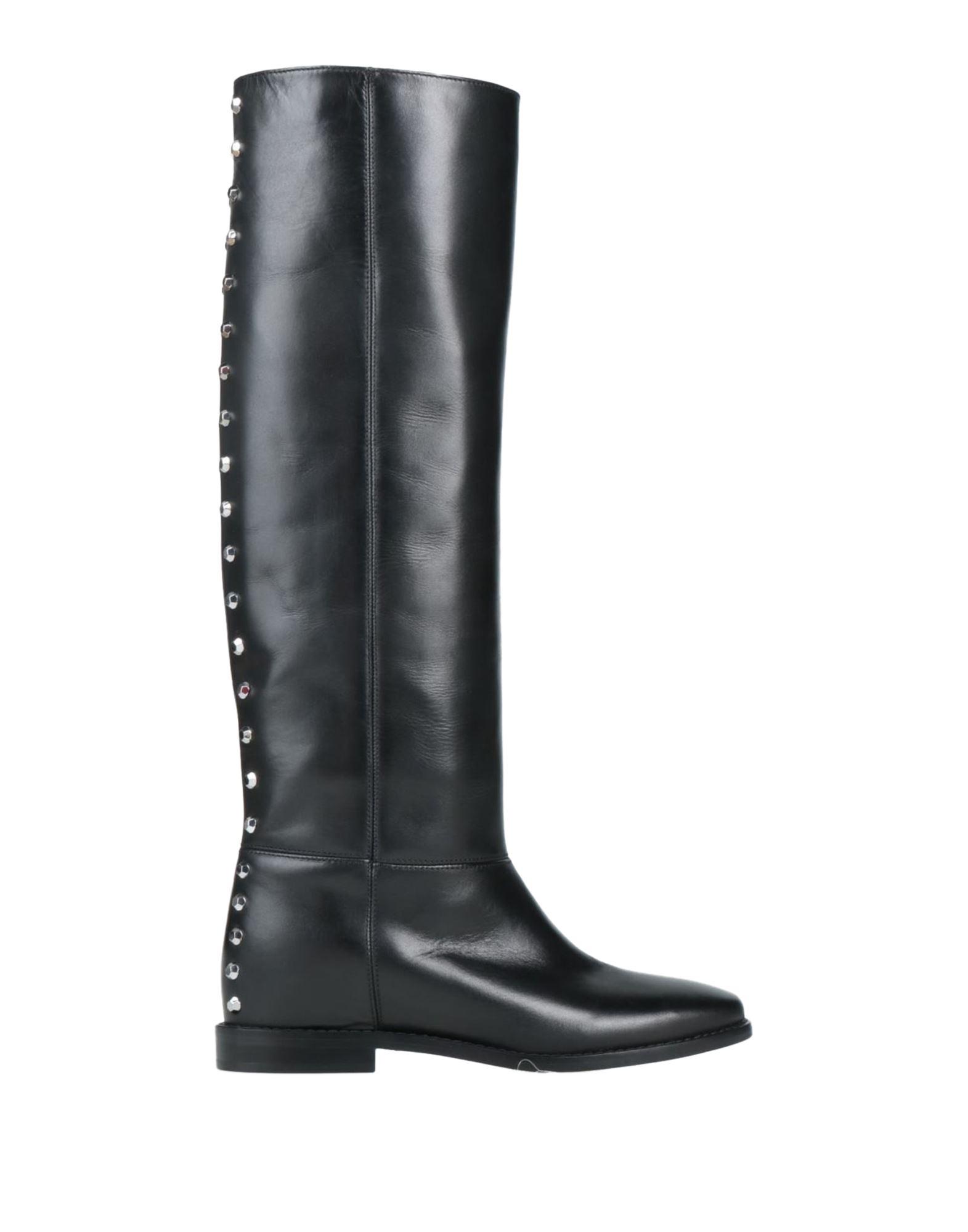 Twinset Knee Boots in Black | Lyst