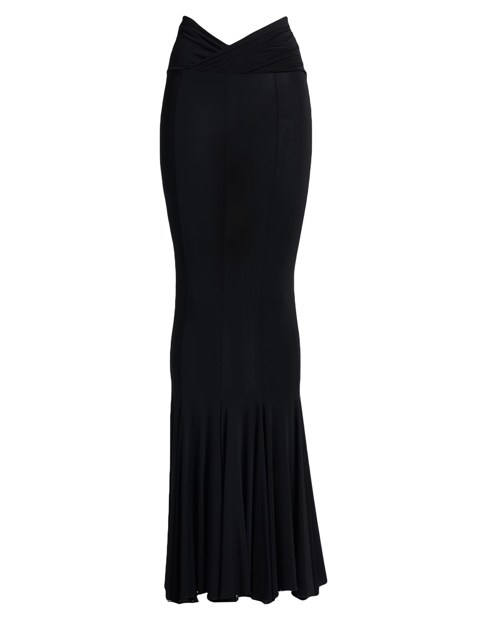 ワンピース NENSI DOJAKA Women Mid Skirts NDAW23KT033 BLACK Draped minidress in black - Nensi Dojaka | Mytheresa
