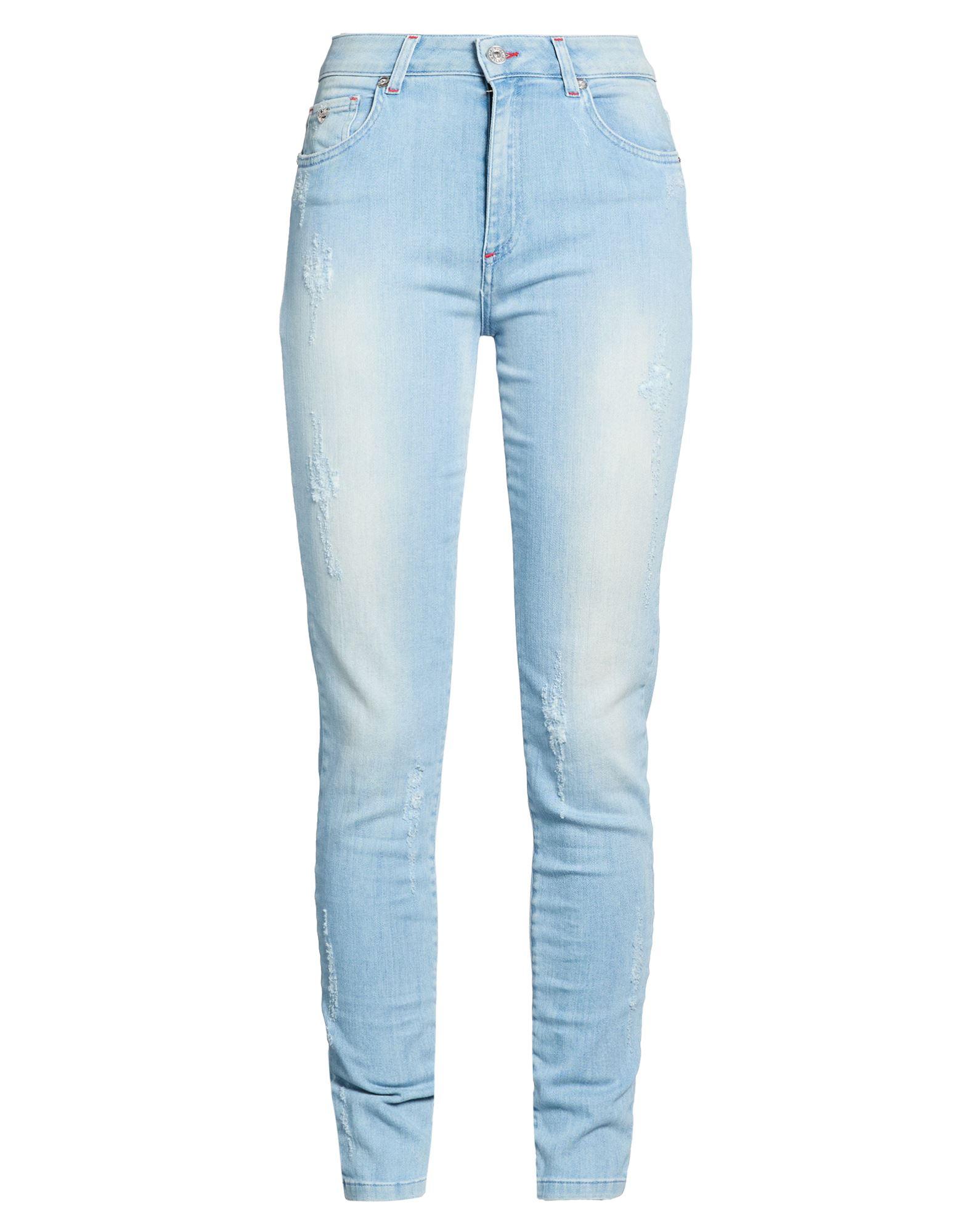 Blugirl Blumarine Folies Jeans Cotton, Elastane in Blue | Lyst