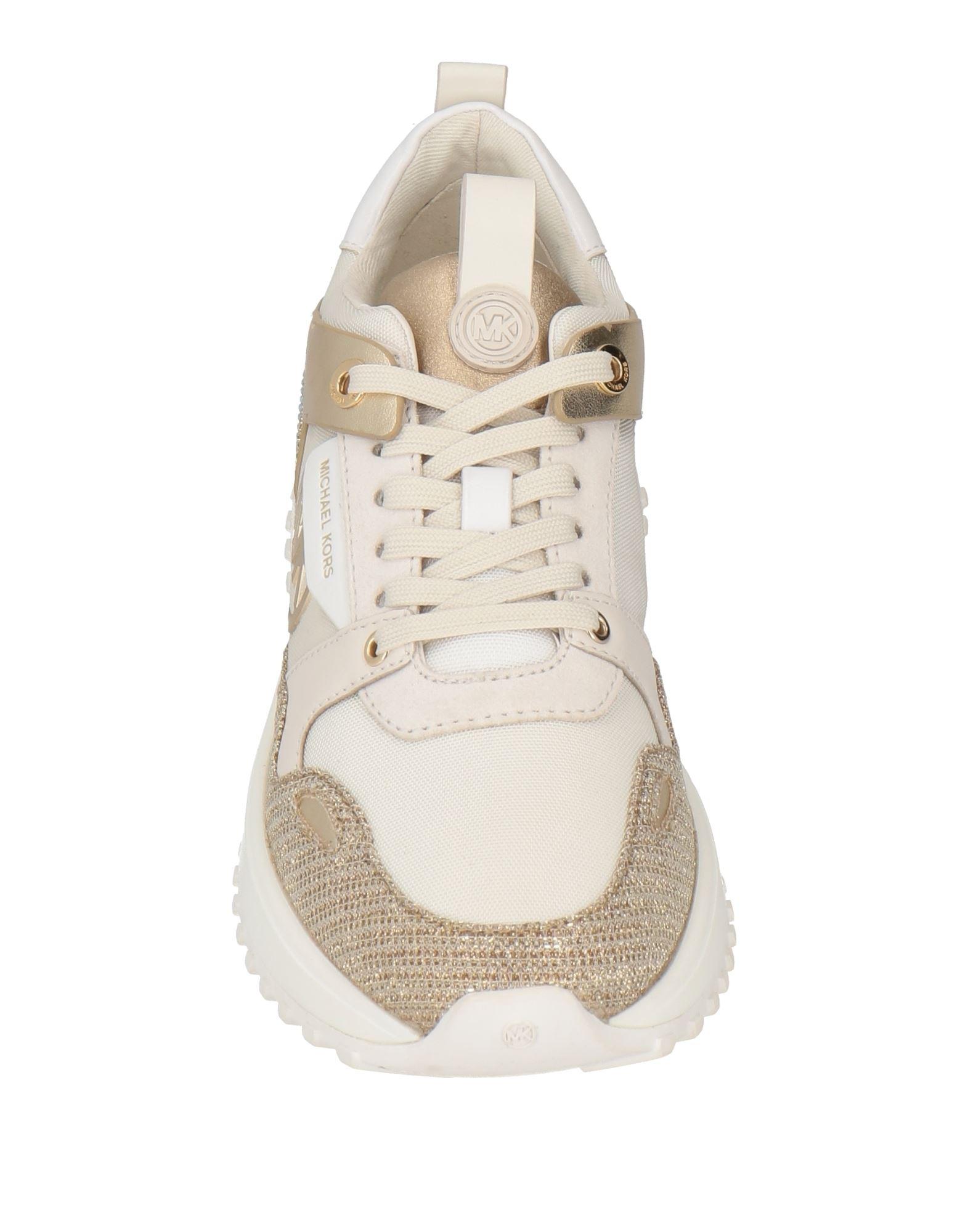 Michael kors cream sales trainers