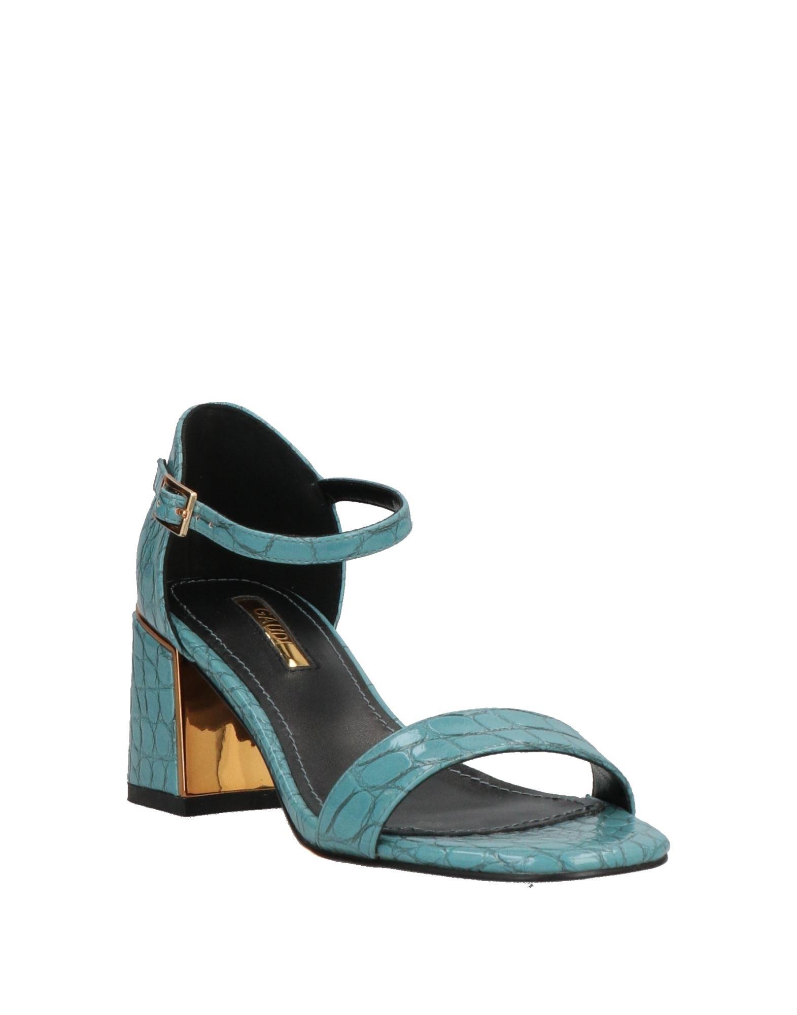 GAUDI Leather Sandals in Pastel Blue (Blue) | Lyst