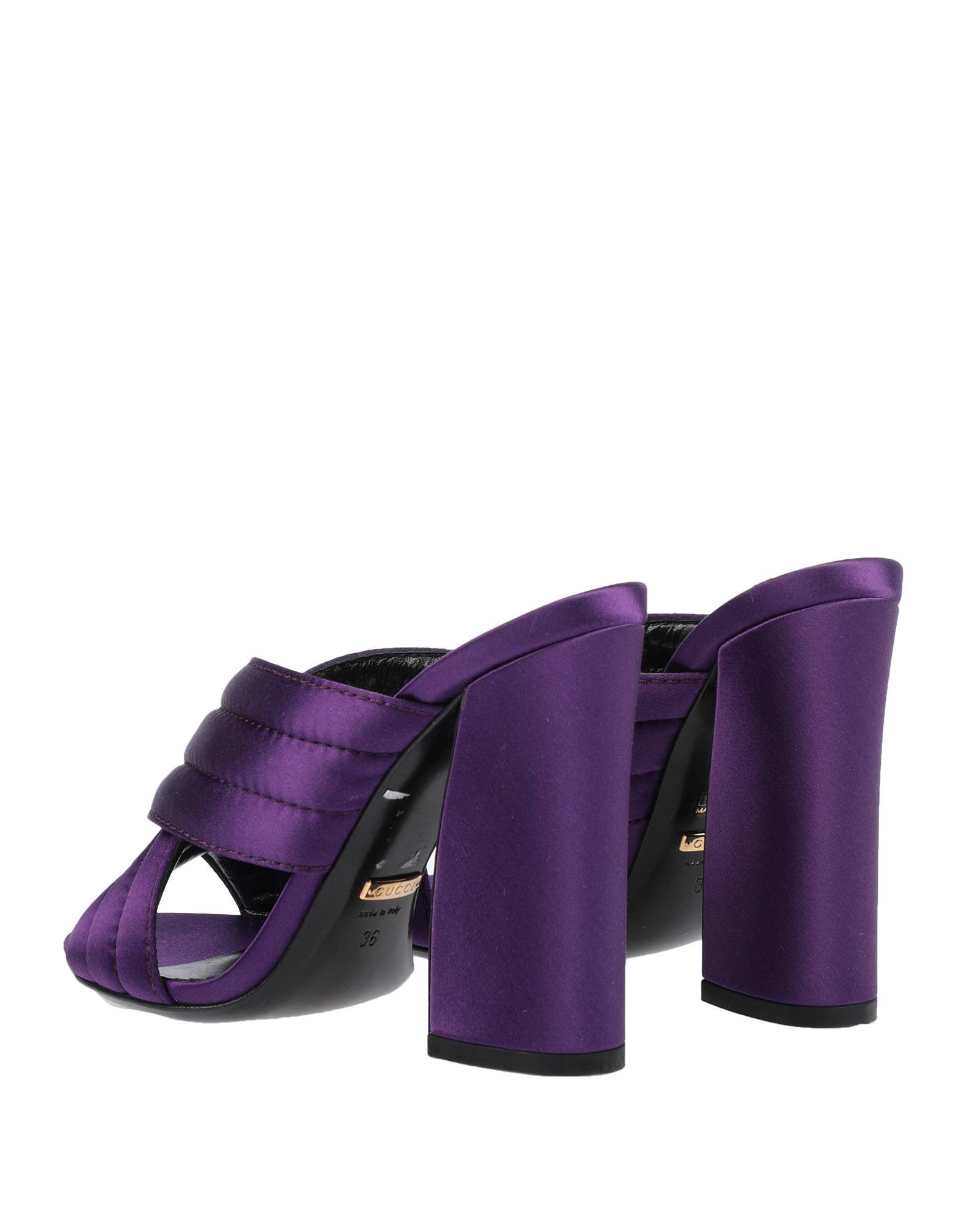 purple gucci sandals