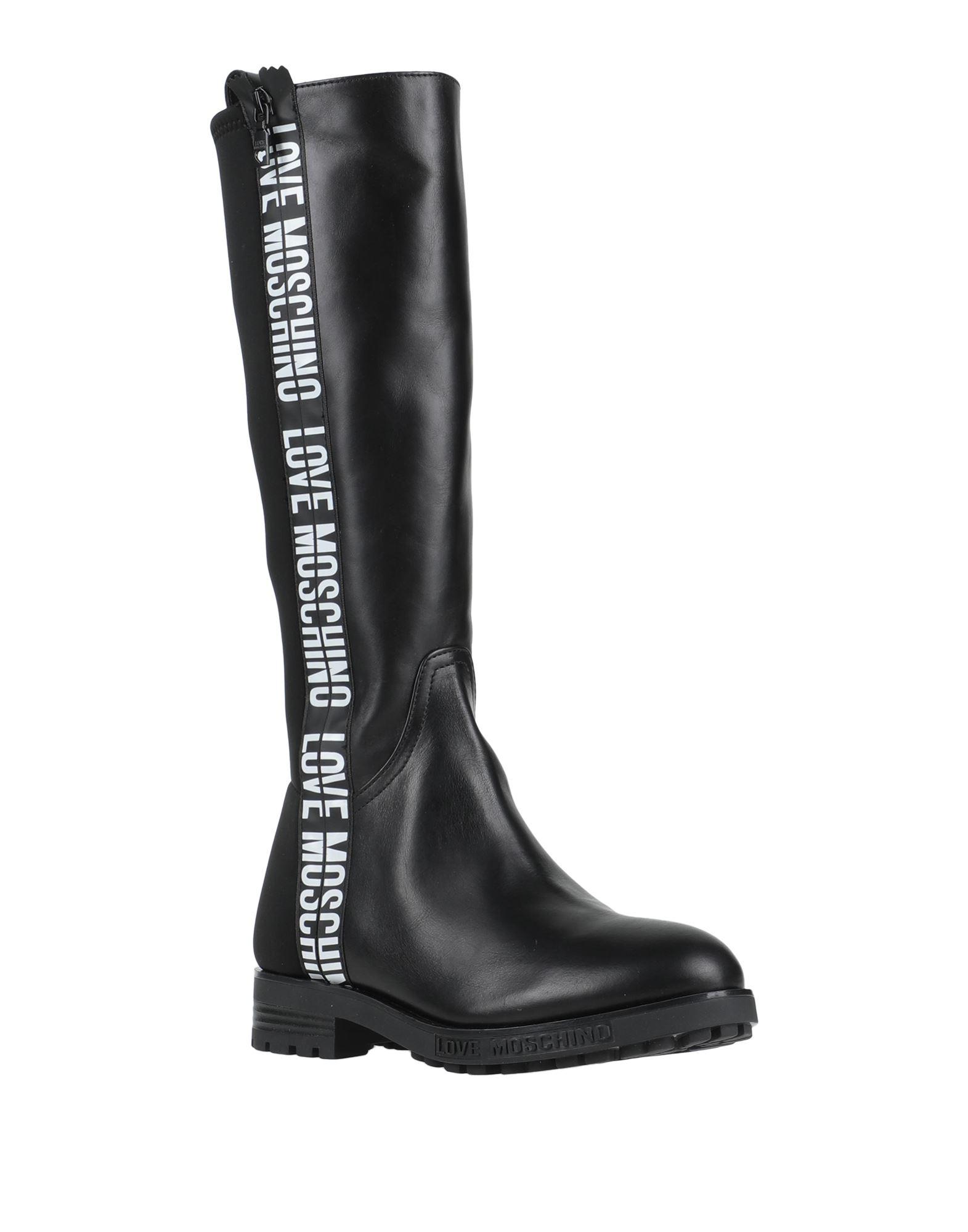 love moschino over the knee boots