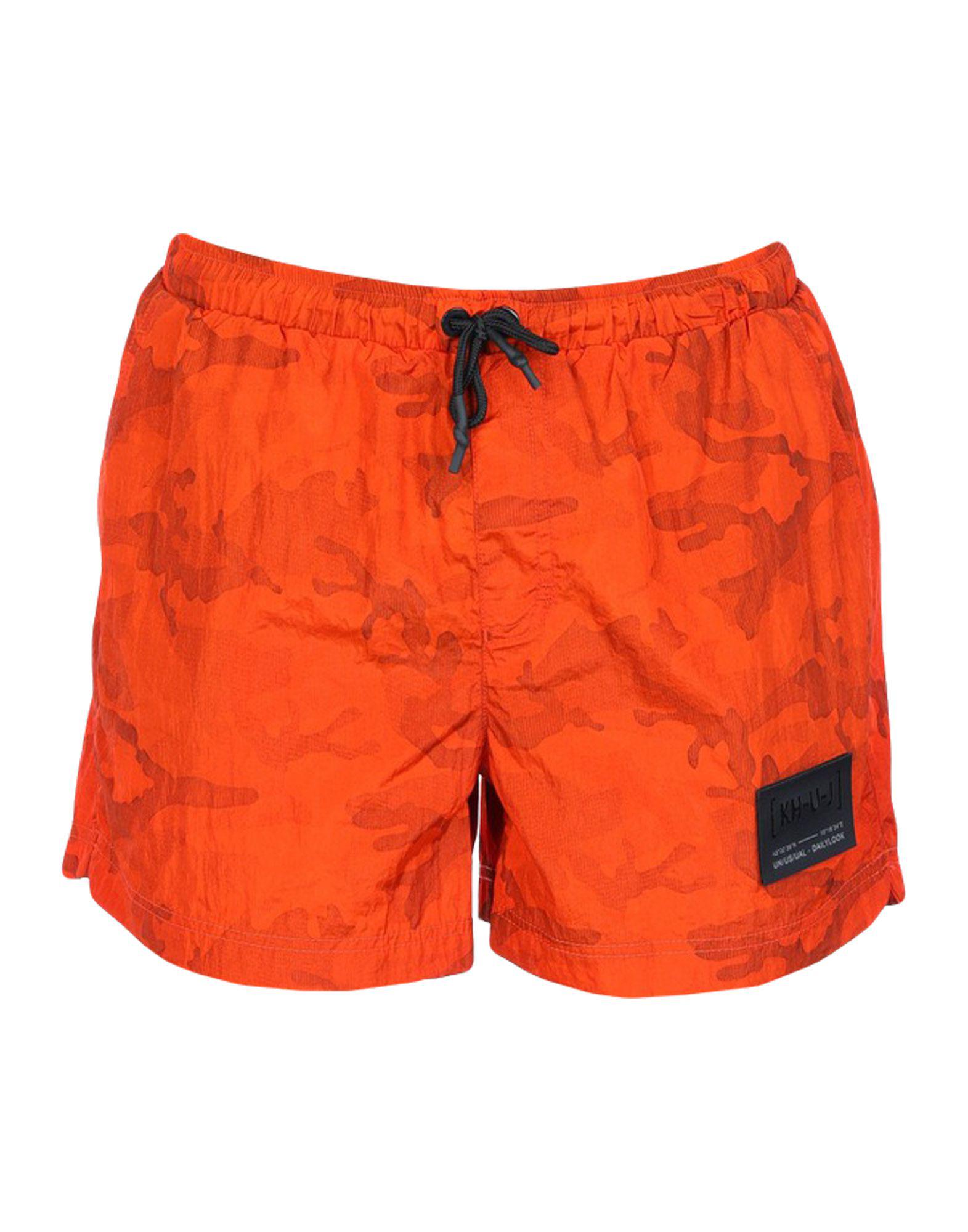 Kilt Heritage Synthetic Swim Trunks in Orange for Men - Lyst