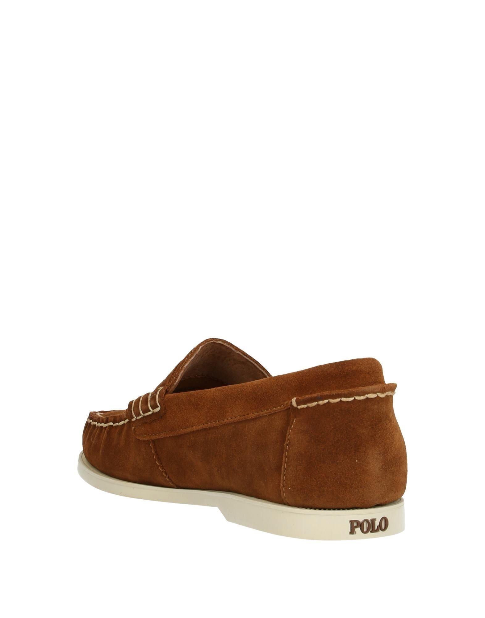 ralph lauren suede loafers men