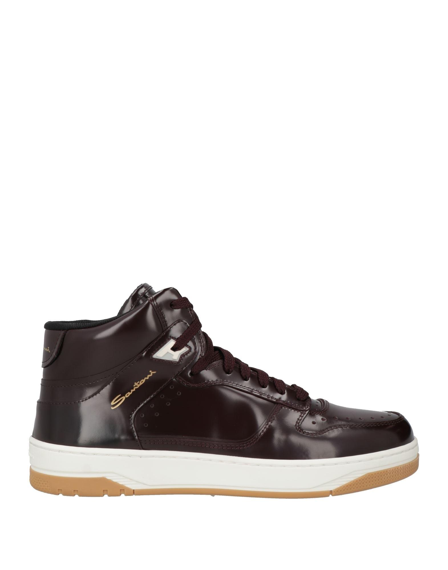 希少【Santoni】レザー SNEAK-AIR ハイカットスニーカー 希少【Santoni】レザー SNEAK-AIR ハイカットスニーカー