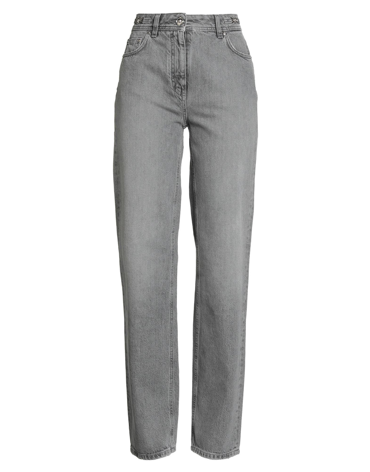 デニム・ジーパン VERSACE Woman Jeans Grey 10136871A11547 1D280 Jeans VERSACE Woman Tg. 28 JEANS 10136871A11547 1D280 GREY