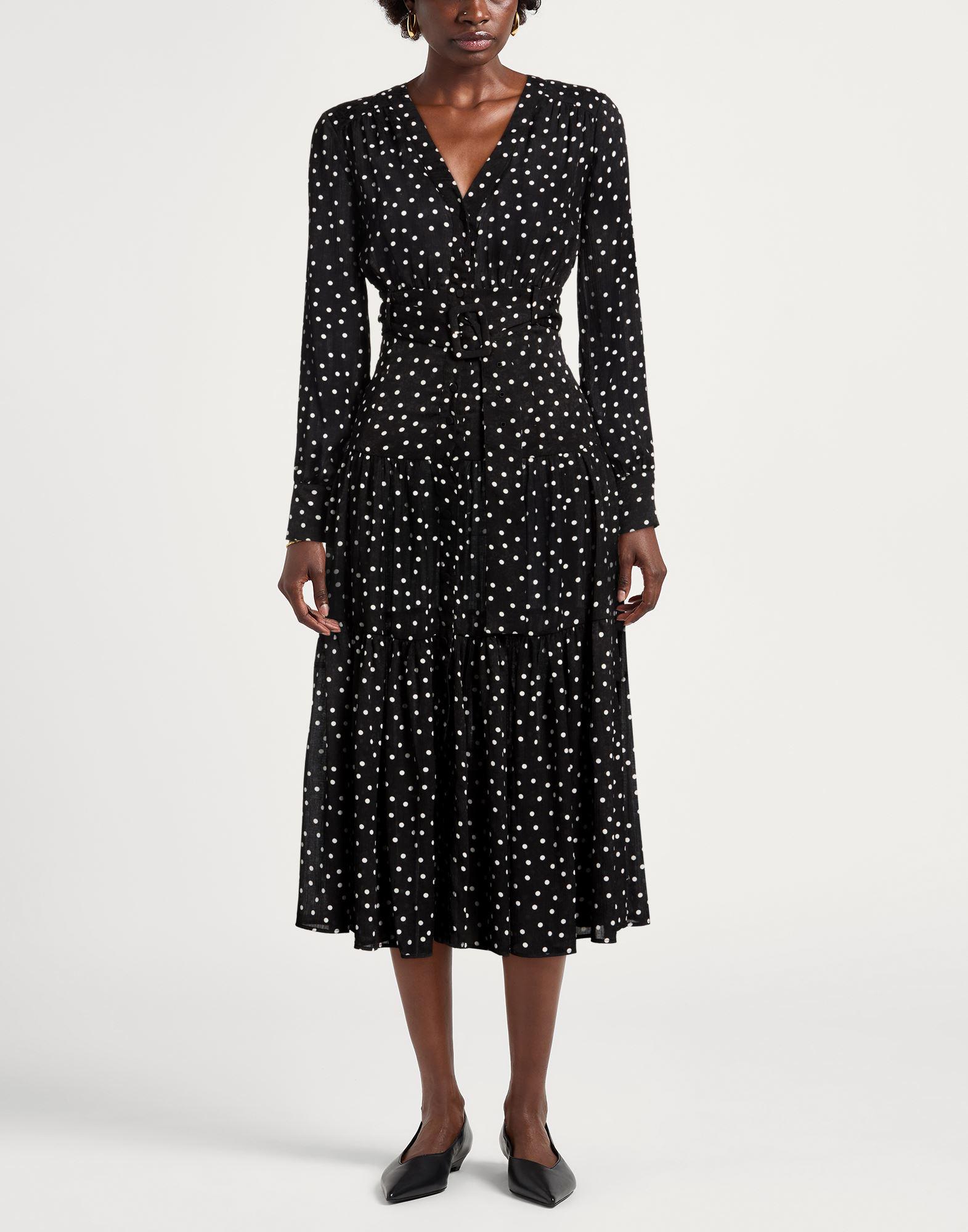 pinko polka dot dress Pinko Cheesecake polka dot dress - Black