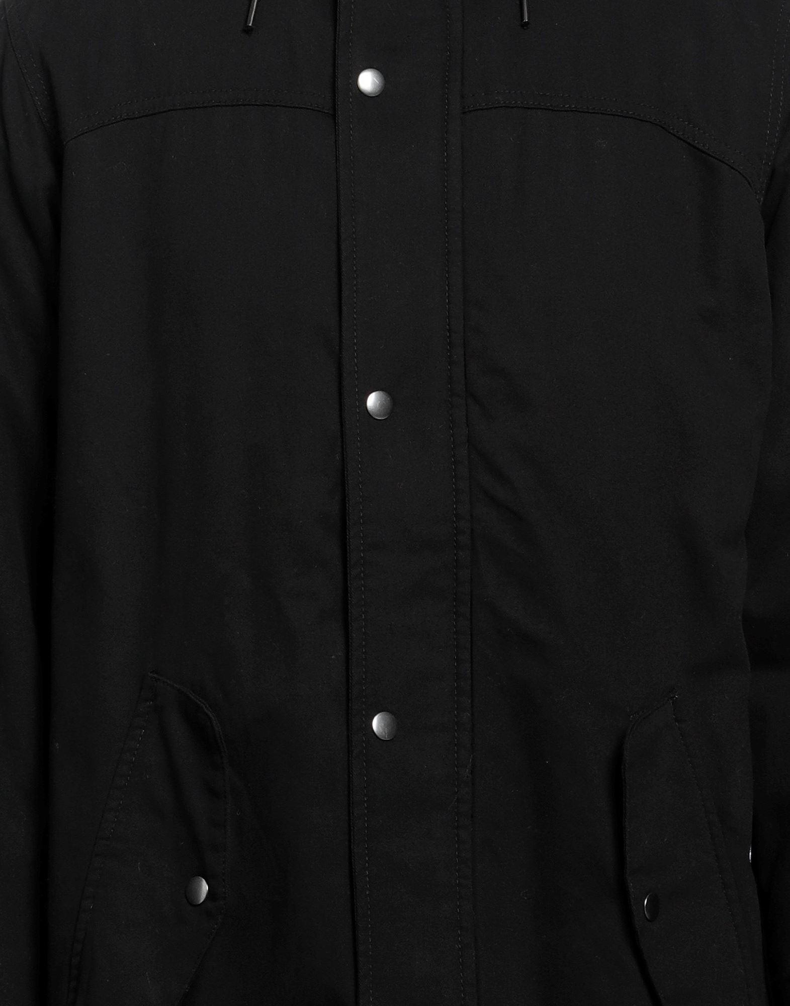 Jack & Jones Overcoat in Black for Men | Lyst