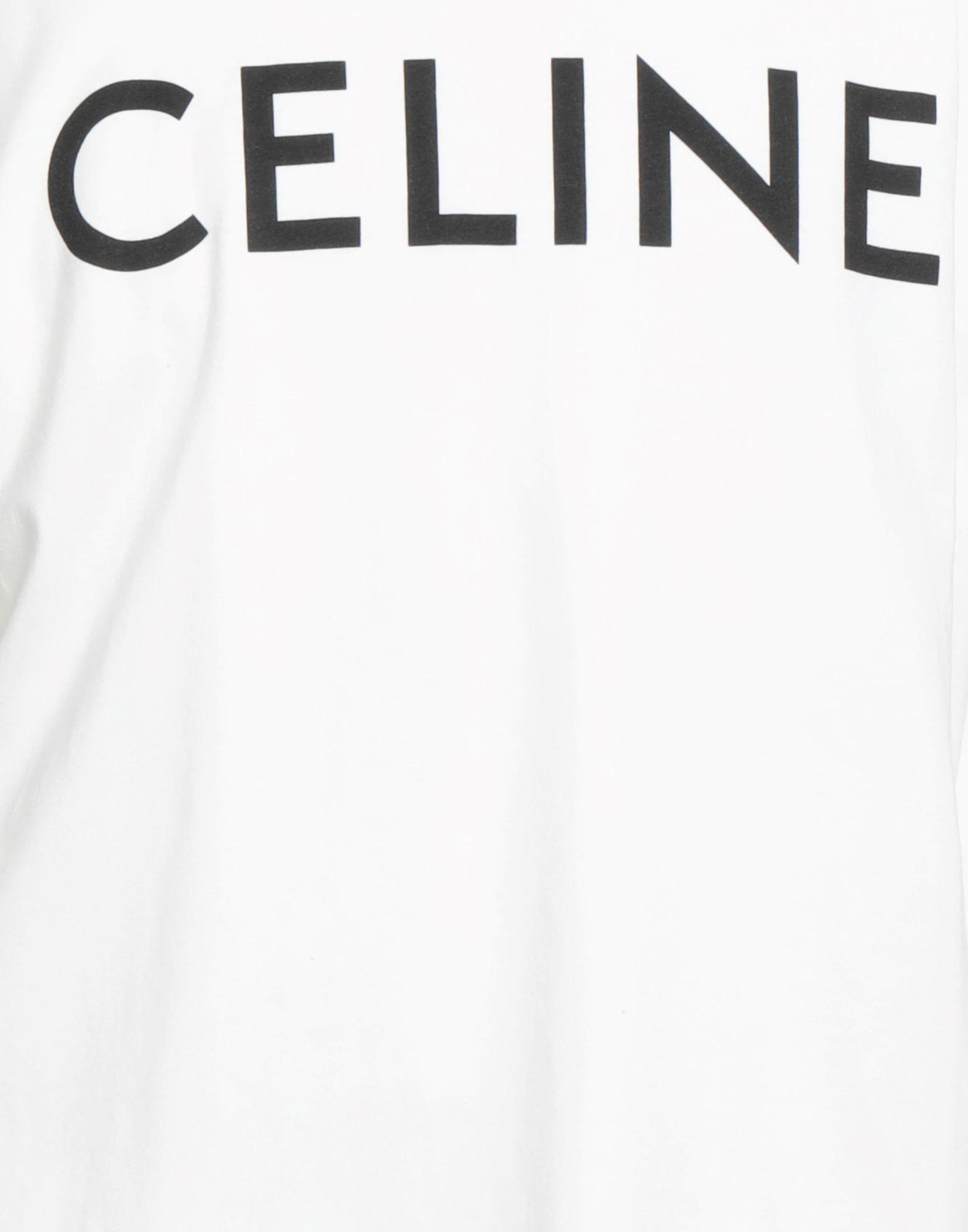 Celine T-Shirts in White for Men | Lyst