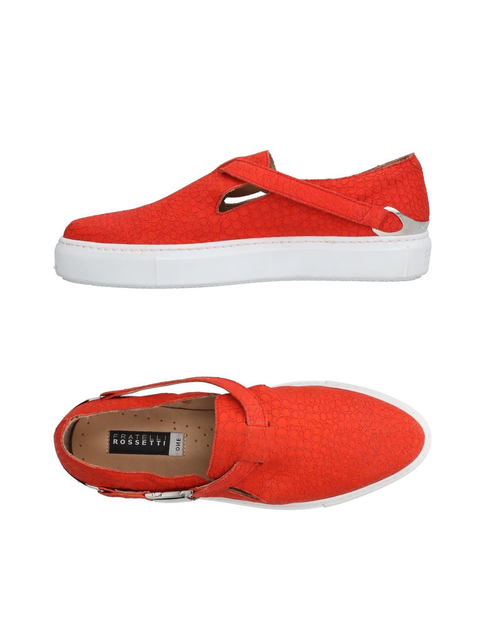 Fratelli Rossetti Leather Low-tops & Sneakers in Red - Lyst
