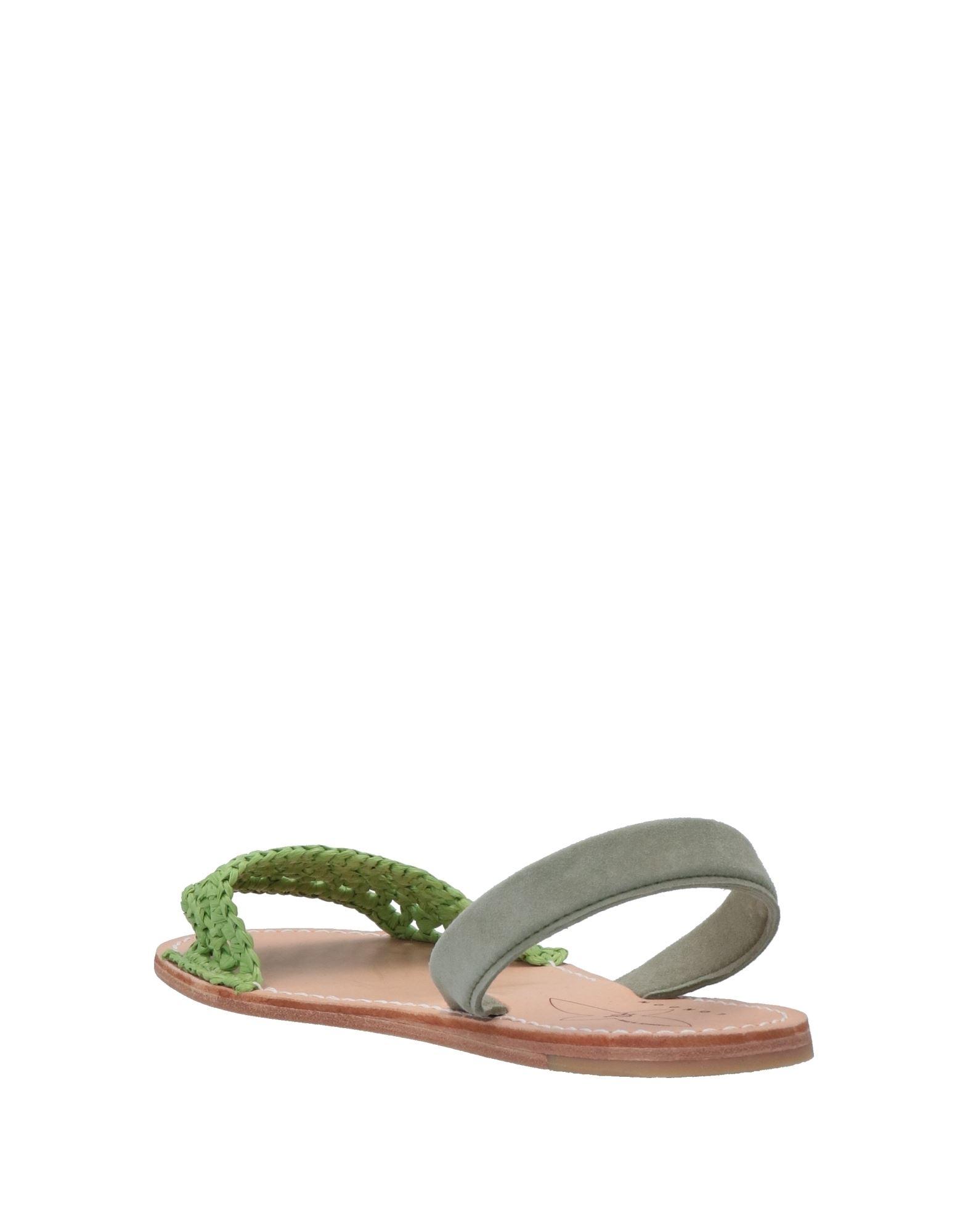 Del Rio London Sandals in Green | Lyst