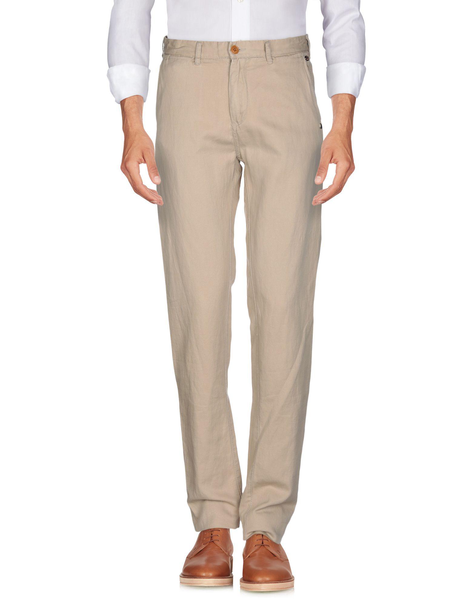 Scotch & Soda Casual Pants in Natural for Men - Lyst