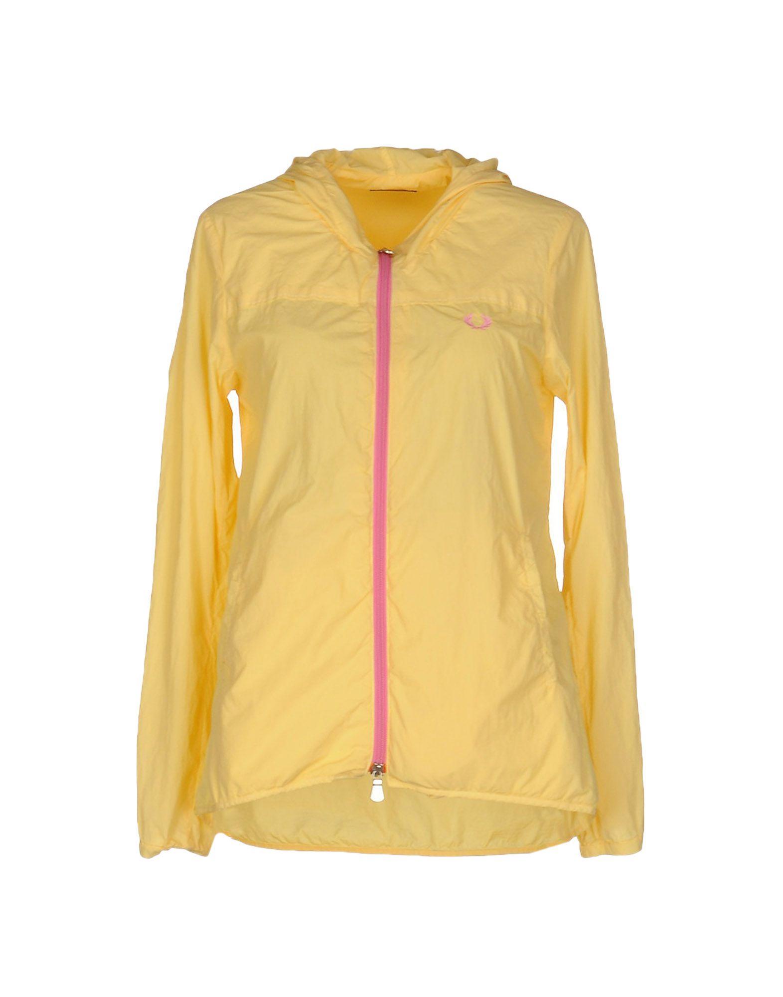 Fred Perry Synthetic Jacket in Yellow - Lyst