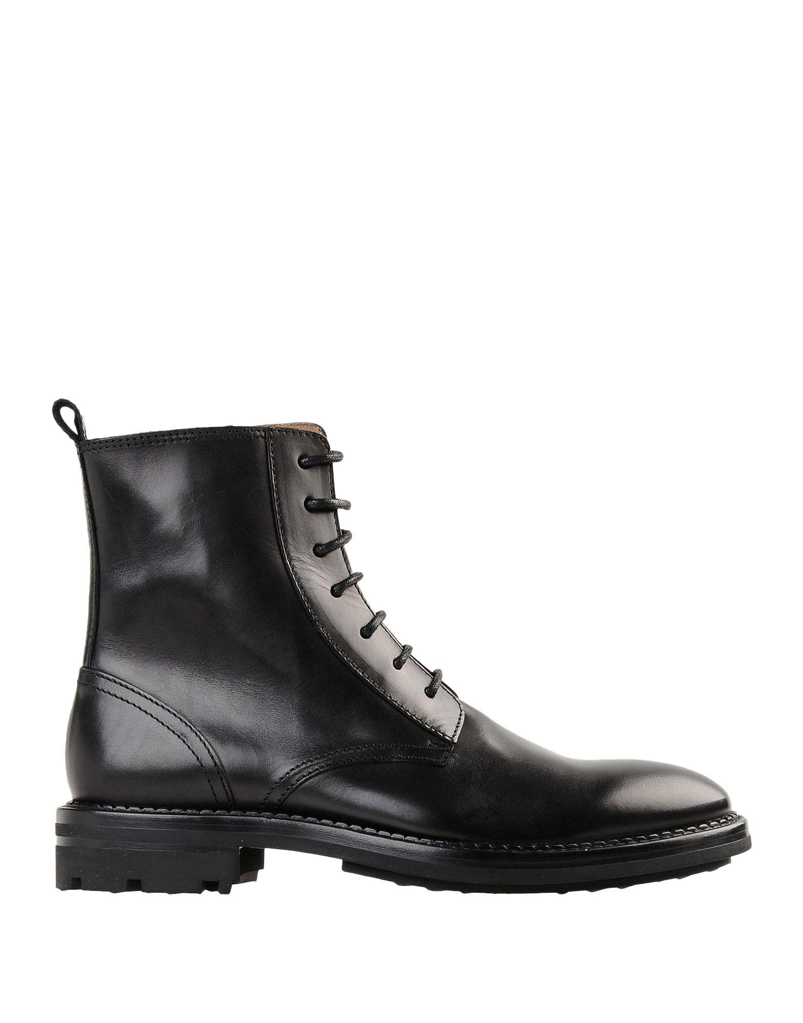 KENZO Leather Ankle Boots in Black for Men - Lyst