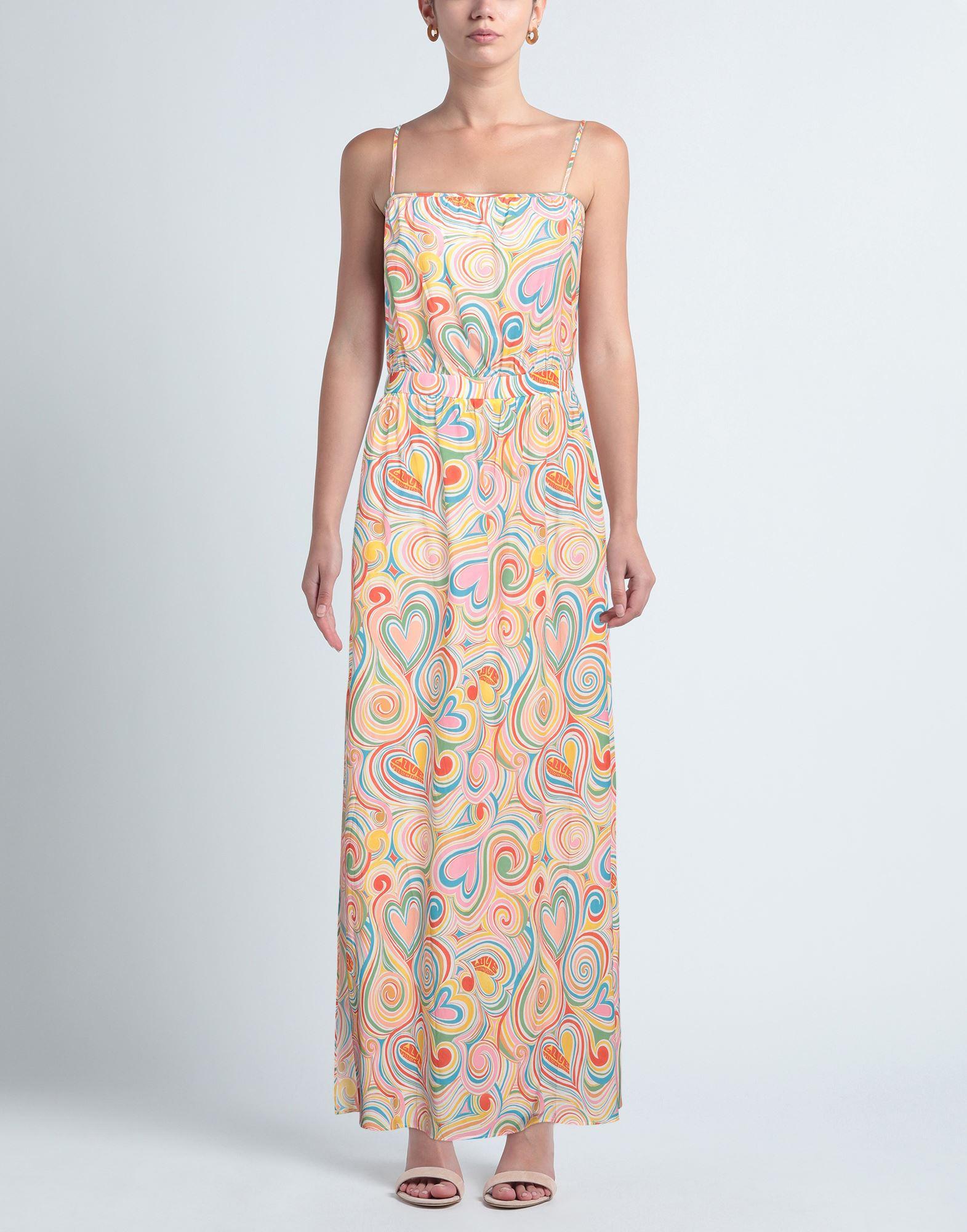 love moschino maxi dress LOVE MOSCHINO Black Floral Print Pockets Maxi Dress Size 8 US
