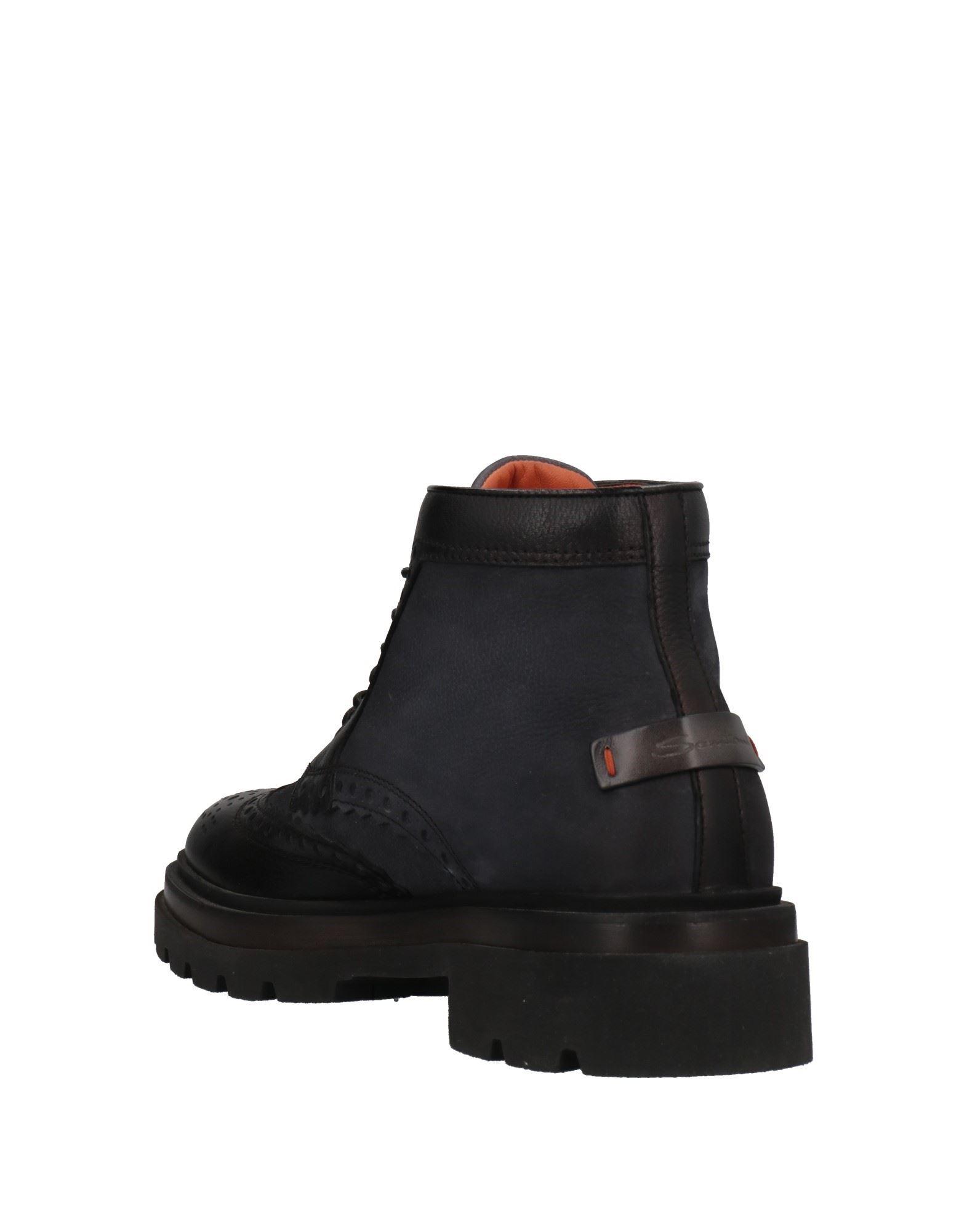 Santoni Ankle Boots in Black for Men | Lyst