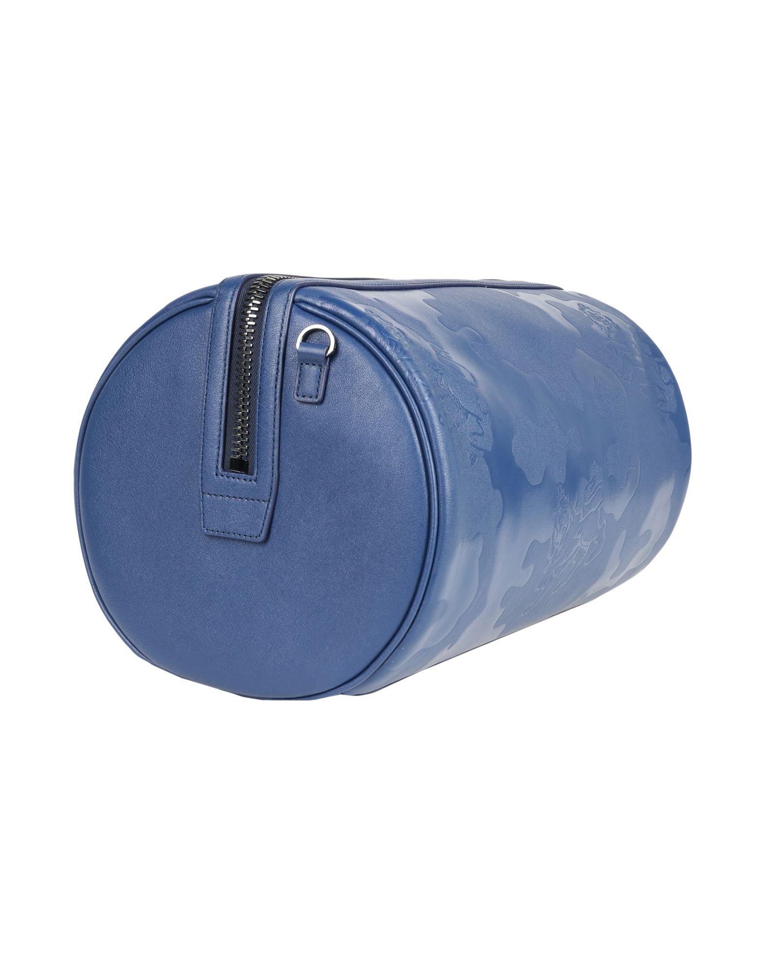 mcm duffle bolsa blue
