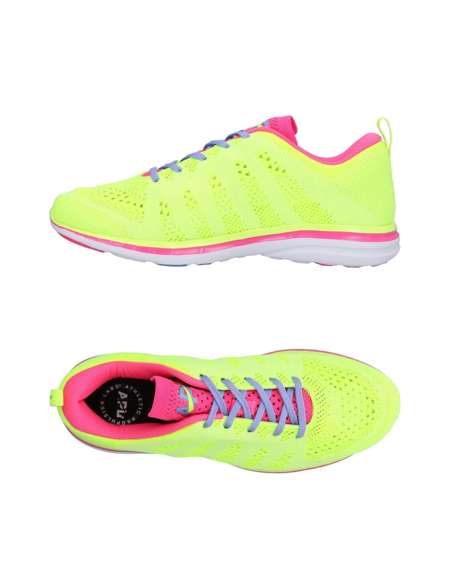 apl yellow sneakers