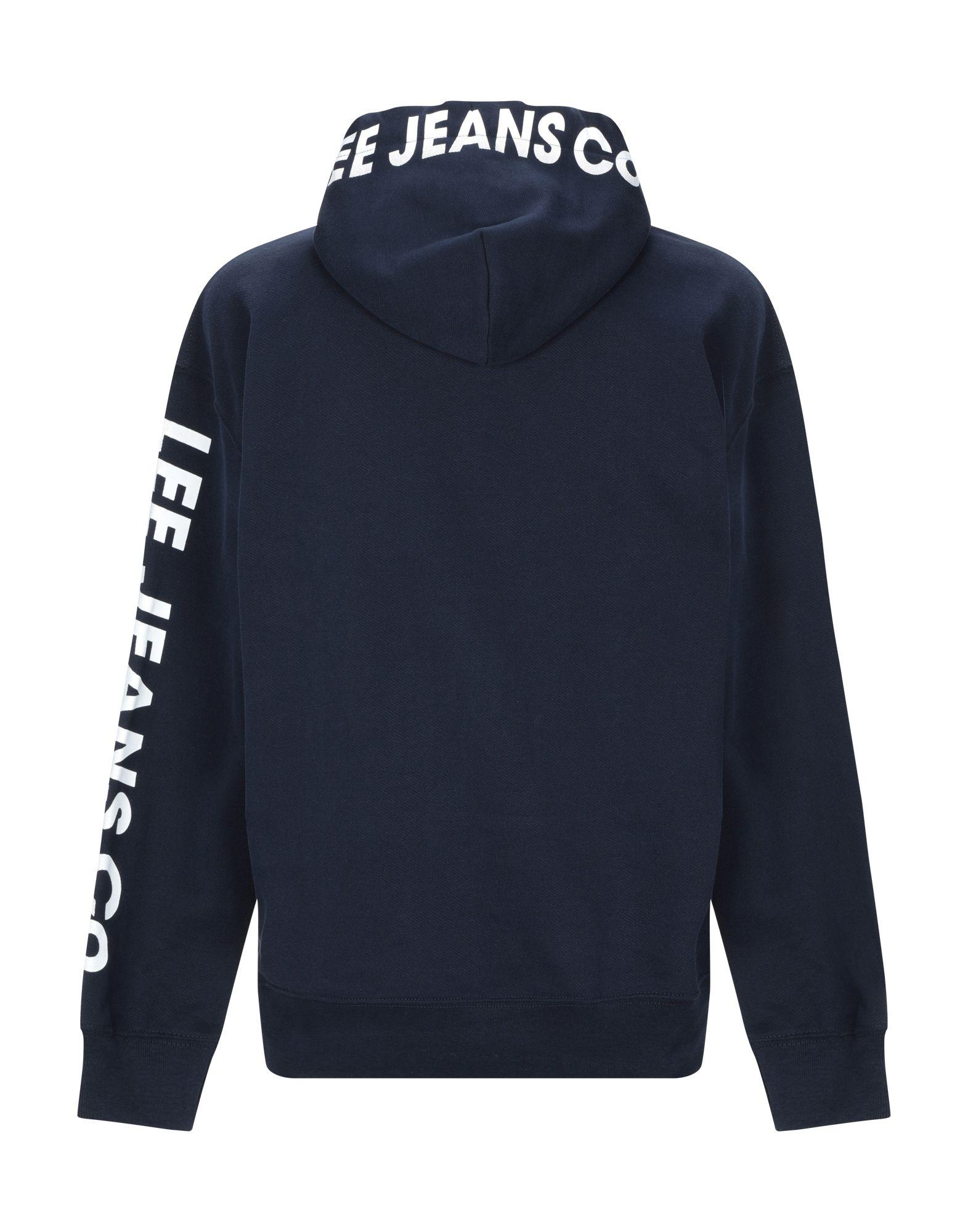 Lee Jeans Fleece Sweatshirt in Dark Blue (Blue) for Men - Lyst