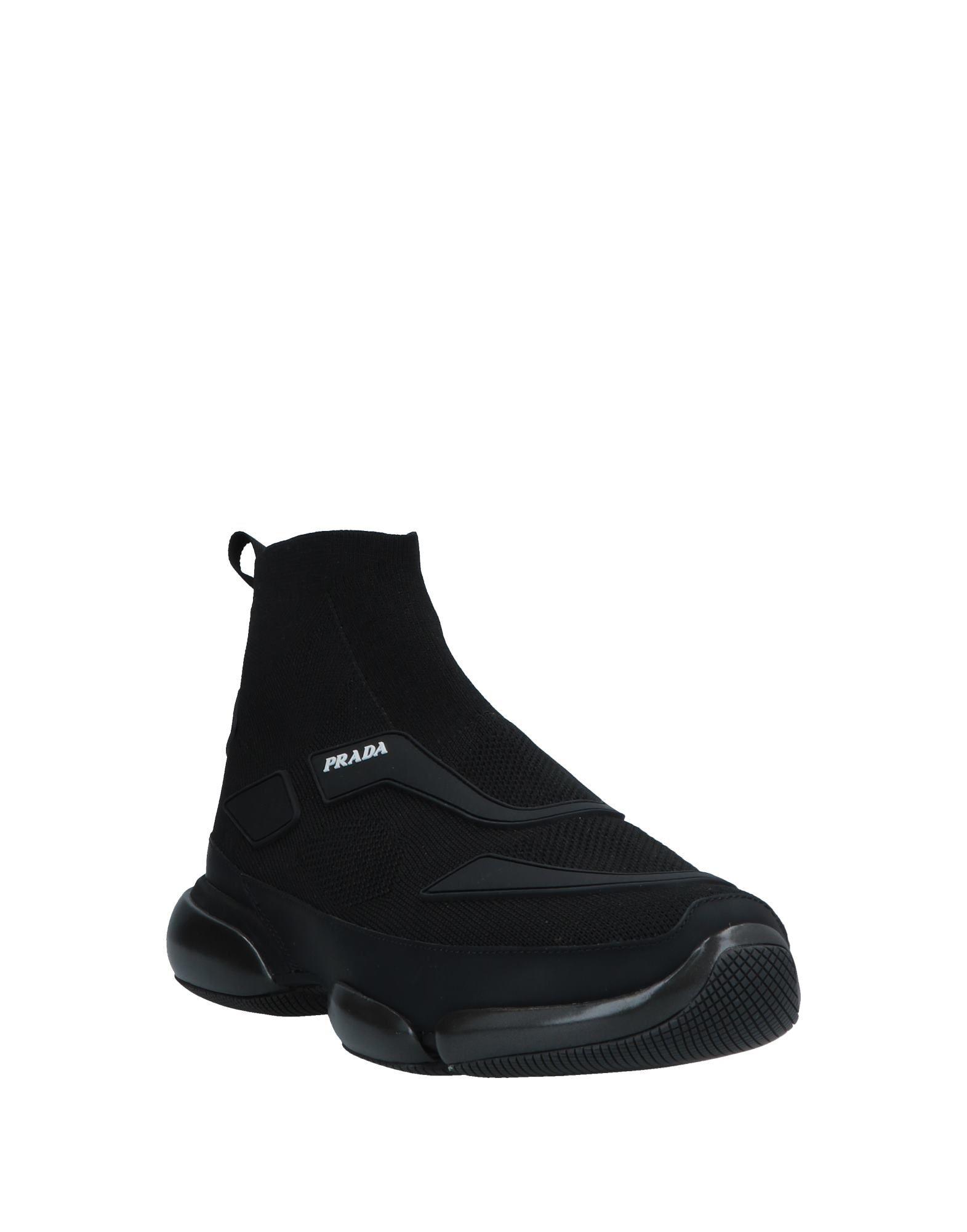prada black high tops