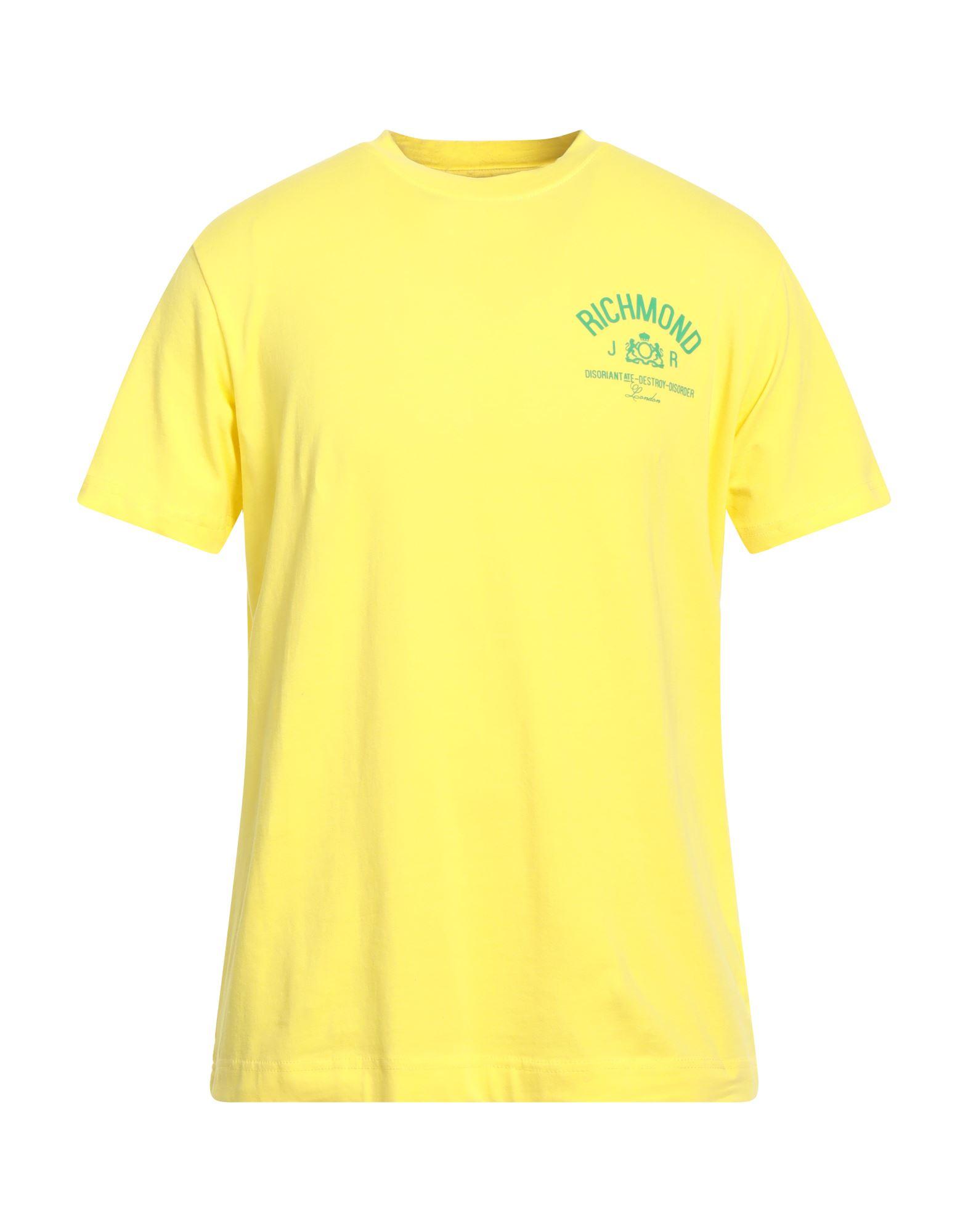 John Richmond T-shirt in Yellow for Men | Lyst
