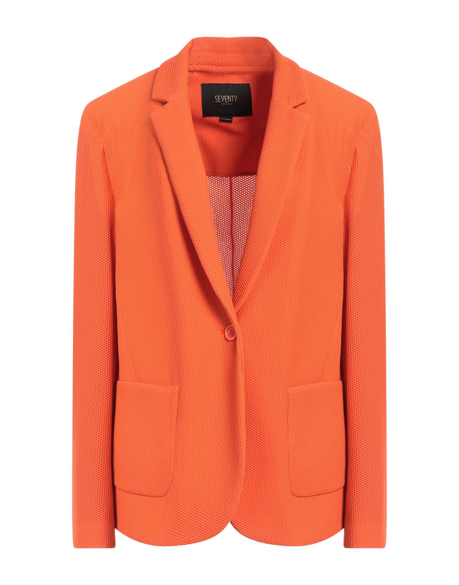 Red orange blazer best sale