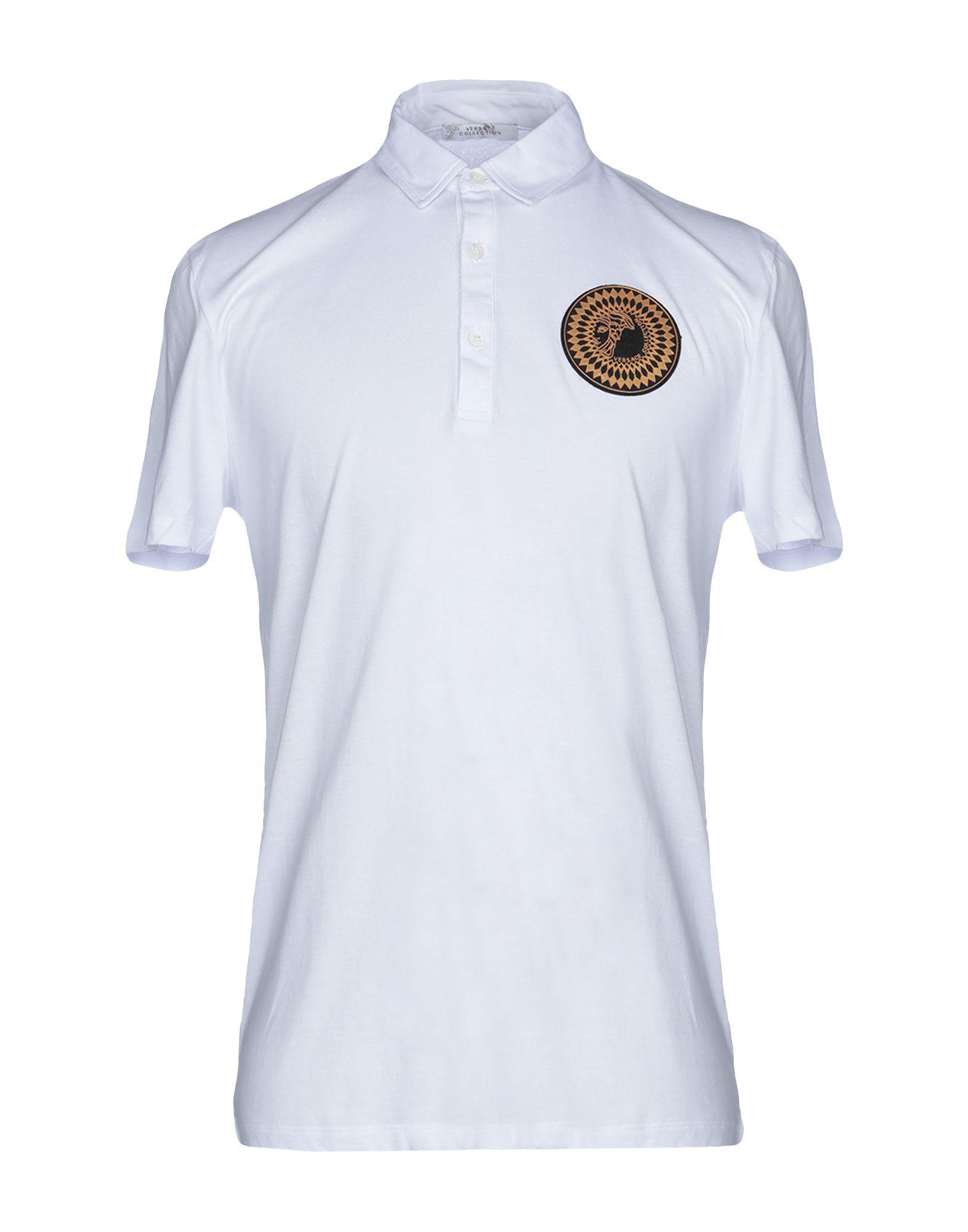 versace polo white